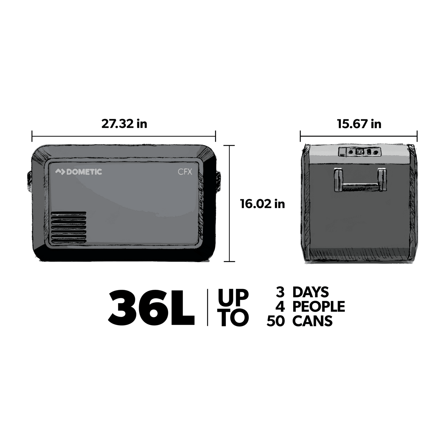 Dometic CFX3 Portable Refrigerator