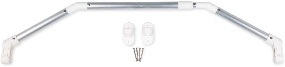 Camper/RV Shower Extender Curtain Rod | Features a Pivot Design for Multiple Uses - Camco 43764