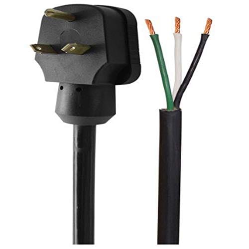 30 AMP 35' Right Angle Power Supply Cord AP Products 16-00566