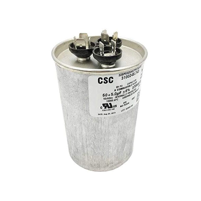 Dometic 3312195.000 Air Conditioner Motor Capacitor 60/5 MFD
