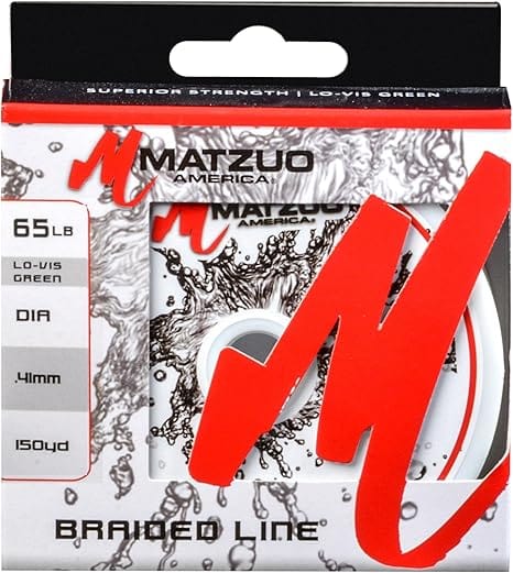 Matzuo Braided Fishing Line 65 Lb Matzuo Braided Fishing Line 65 Lb