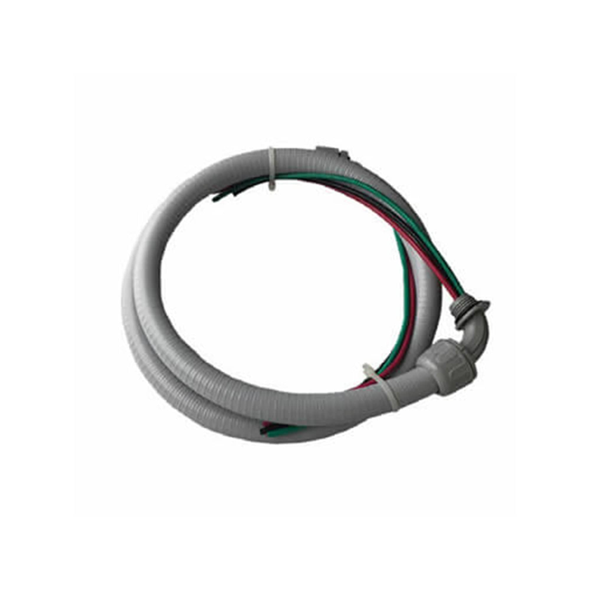 American Air Components XP131 HVAC Whip 1/2"X4' #10 UL Non-Metallic - Individual