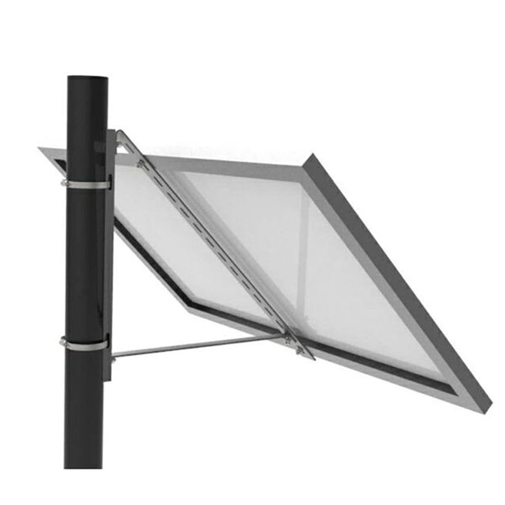 Single Panel Pole Mount for 120W/130W Width up to 26.77" Aims PV1X130POLE