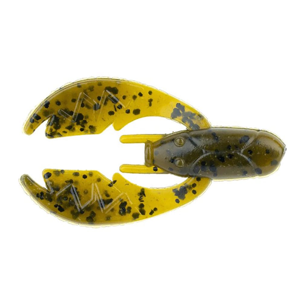 American Baitworks X38505 NetBait 2" Tiny Paca Chunk Baitfuel Green Pumpkin Bait - 7 Pack
