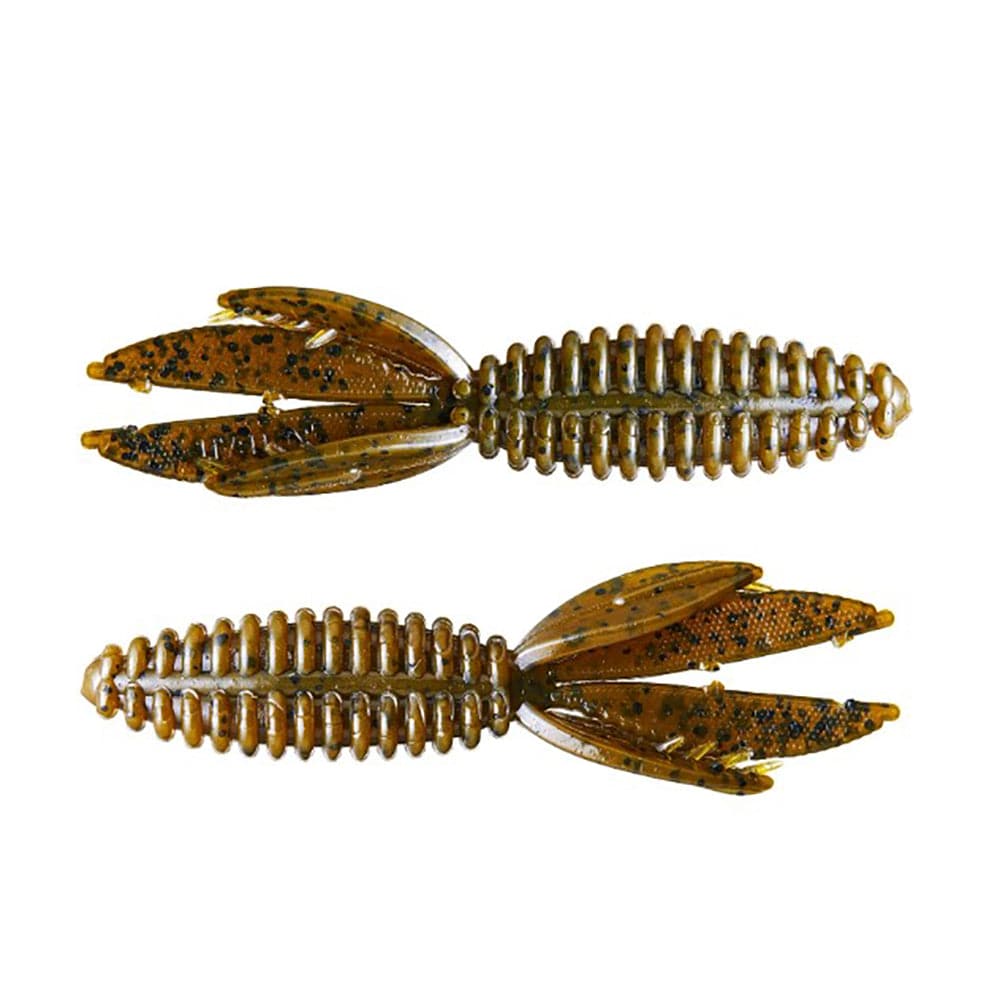American Baitworks X47505 NetBait 3" B-Bug Baitfuel Green Pumpkin Bait - 8 Pack
