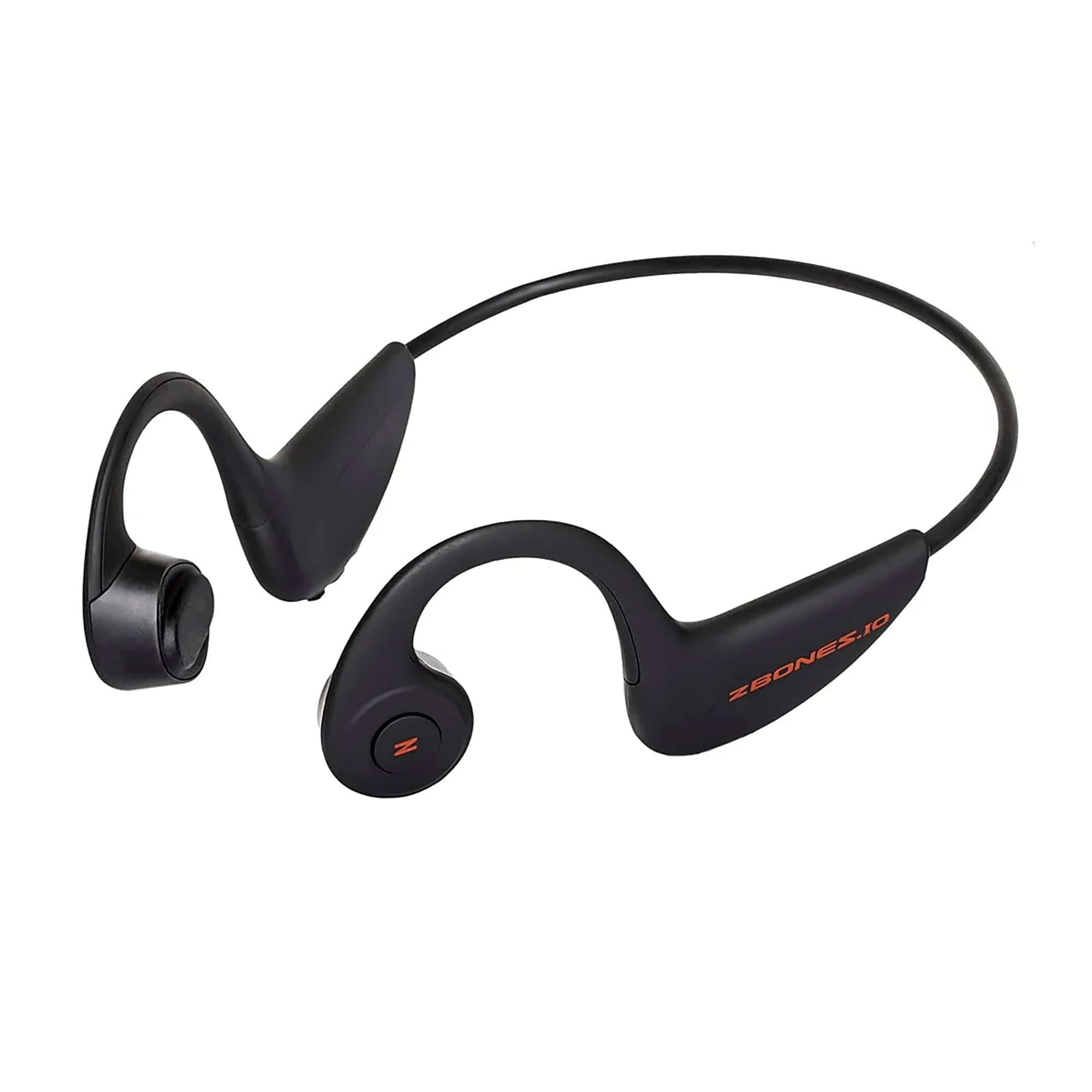 Ardent Z-43860 zBones Open Ear Bluetooth Bone Conducting Headphones, Stealth Black