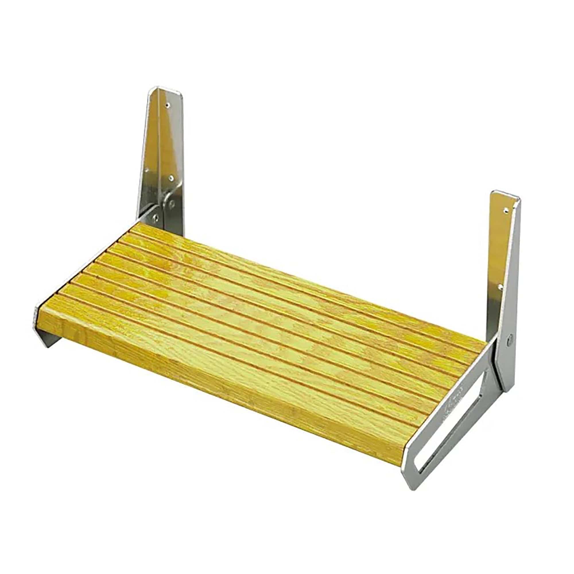 18" Oak Folding Foot Rest 26018 Garelick