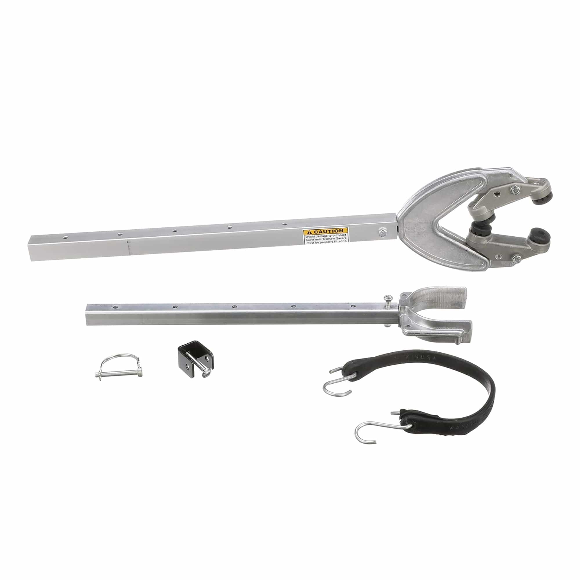 Heavy Duty Transom Saver, Adjustable from 24 to 36 Inches, Heavy Duty Head, Roller and Trailer Mounts - Attwood SP-4000-ADJ-RB