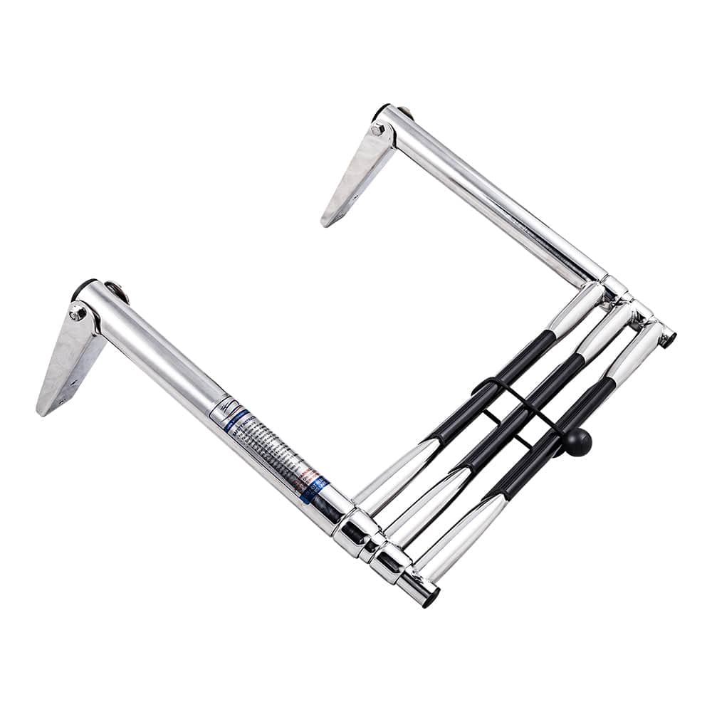 White Water Marine 304 SS 16" Telescoping Drop Ladder, 3 Step - B00301WH