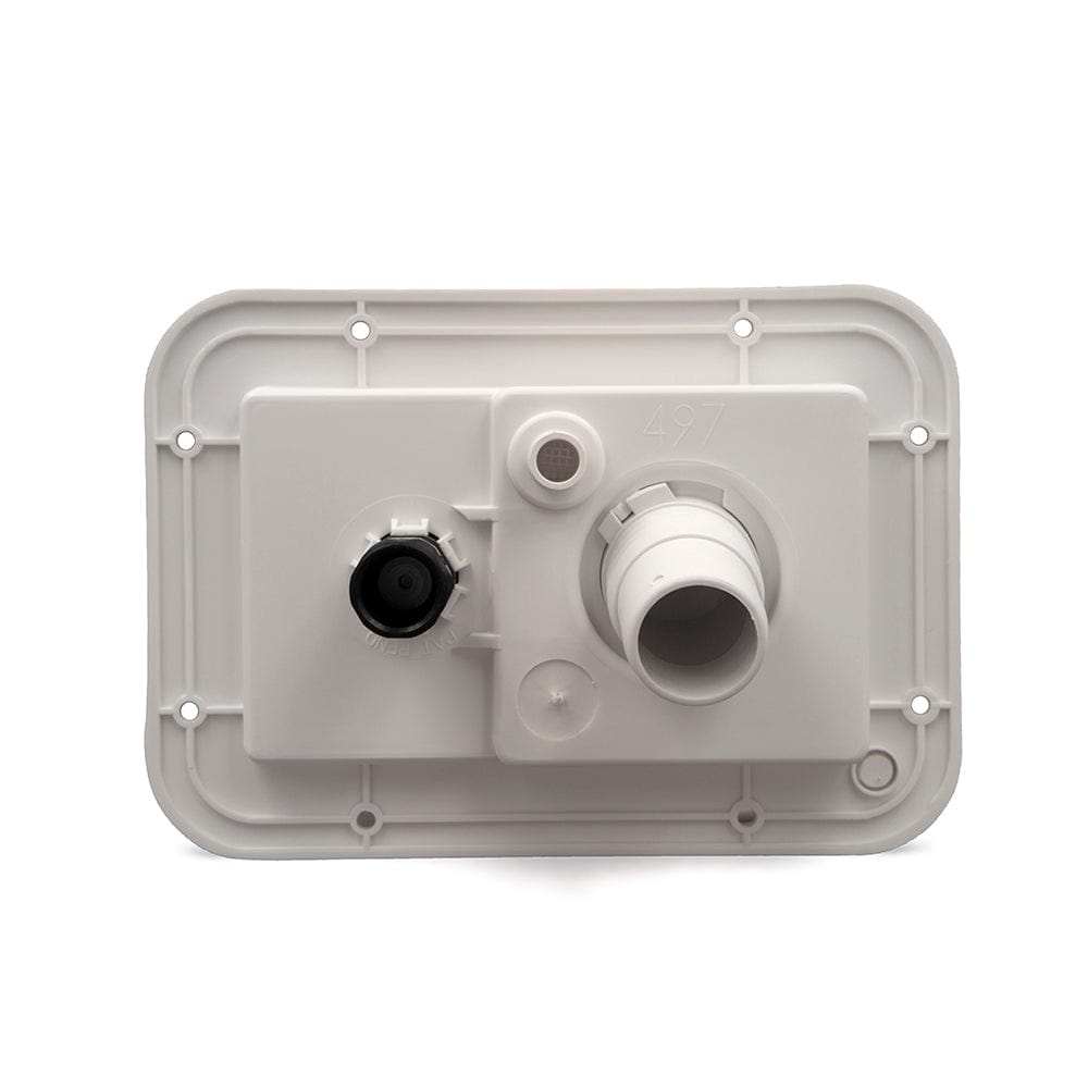 City/Gravity Dish, Plastic Check Valve, Polar White - Thetford 94222