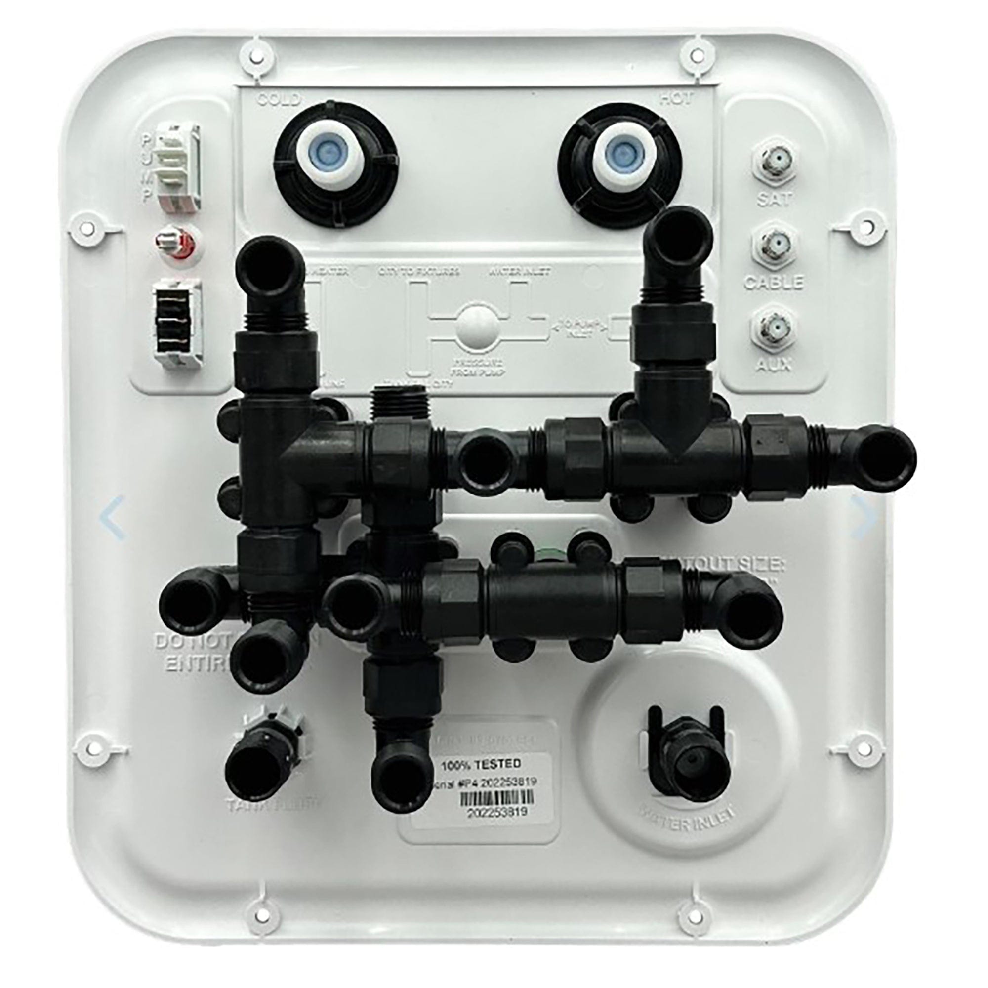 B&B Molders 94345 Nautilus P4 H2O Fresh Water System, Polar White