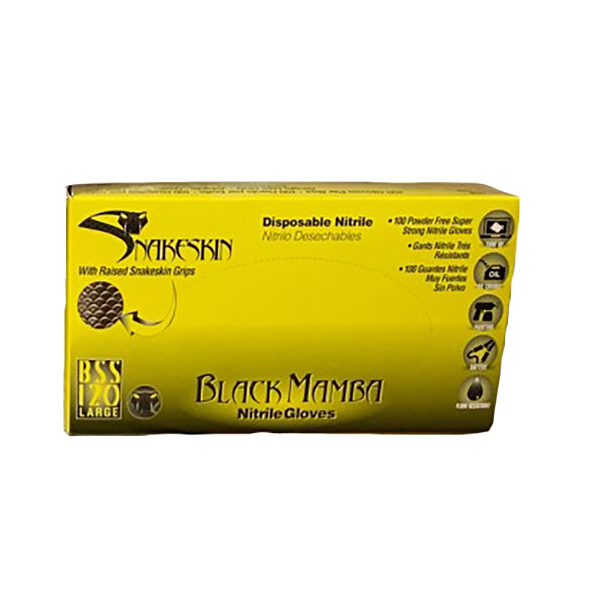 SANKE SKIN Grip Mamba Nitrile 8.0 mil Large BSS-120