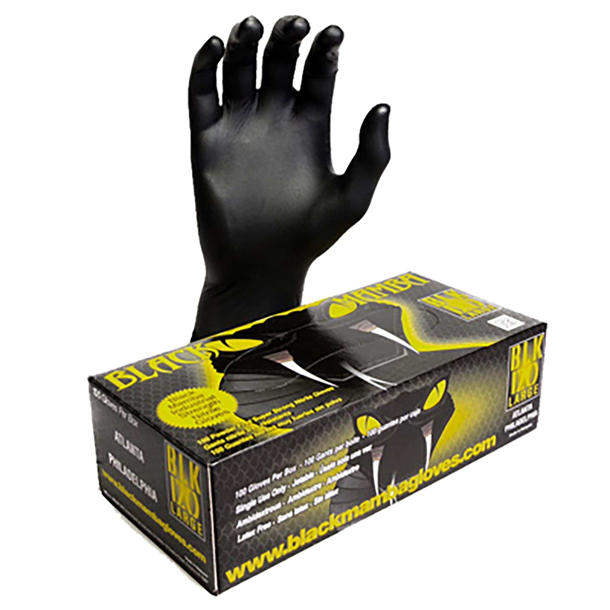 SNAKE SKIN Grip Mamba Nitrile 8.0 mil, XXL BSS-140