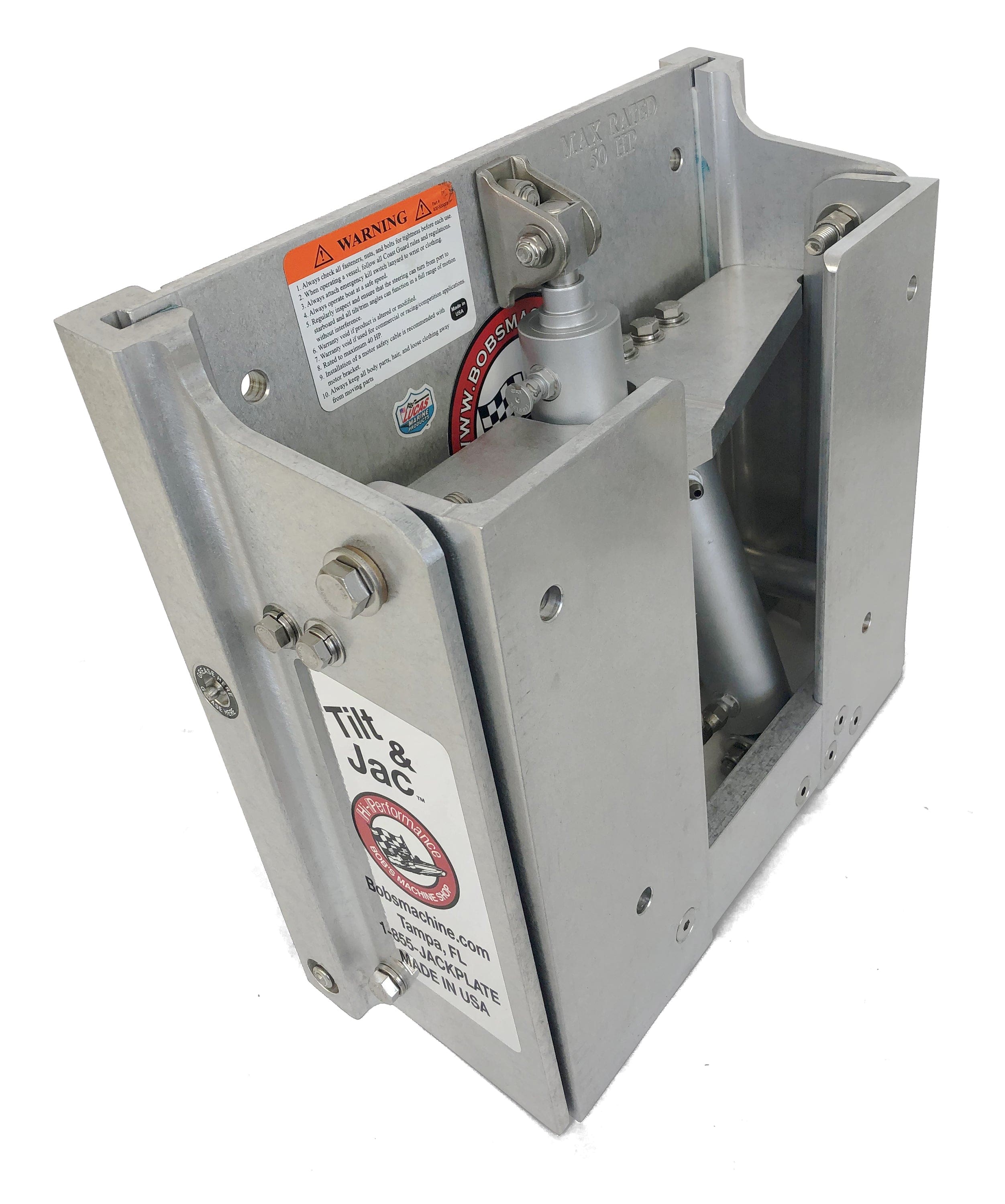 Bob's Machine 100-106016 Tilt & Jack Plate Combo Hydraulic Pump / Solenoid Valve