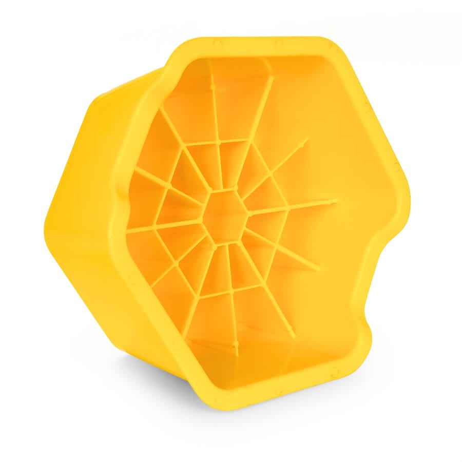 Camco 44421 Heavy-Duty RV Stabilizer Jack Support - Yellow