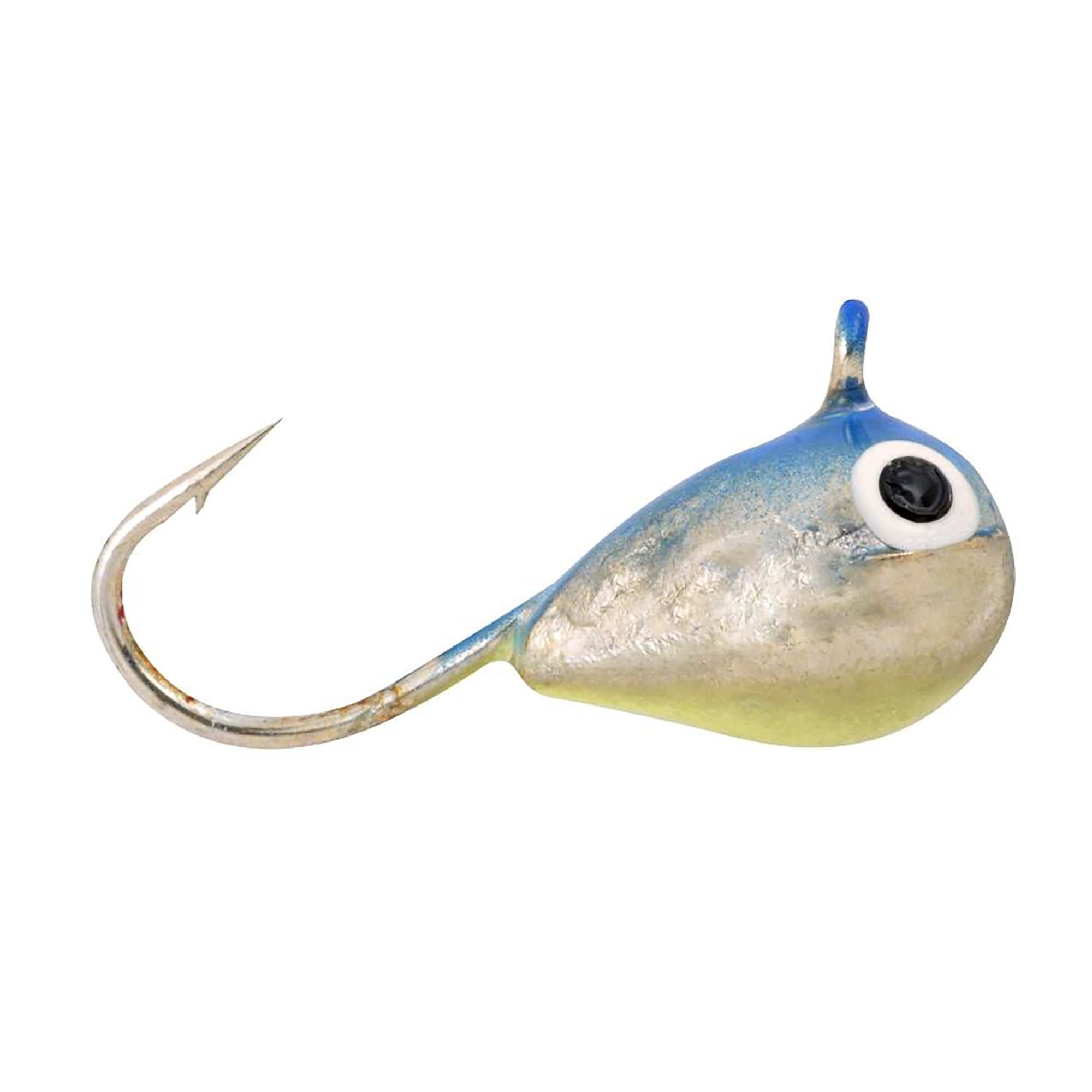 Celsius CESJ126-GSB Tungsten Stunner Jig, 1/26 Oz, Silver/Blue