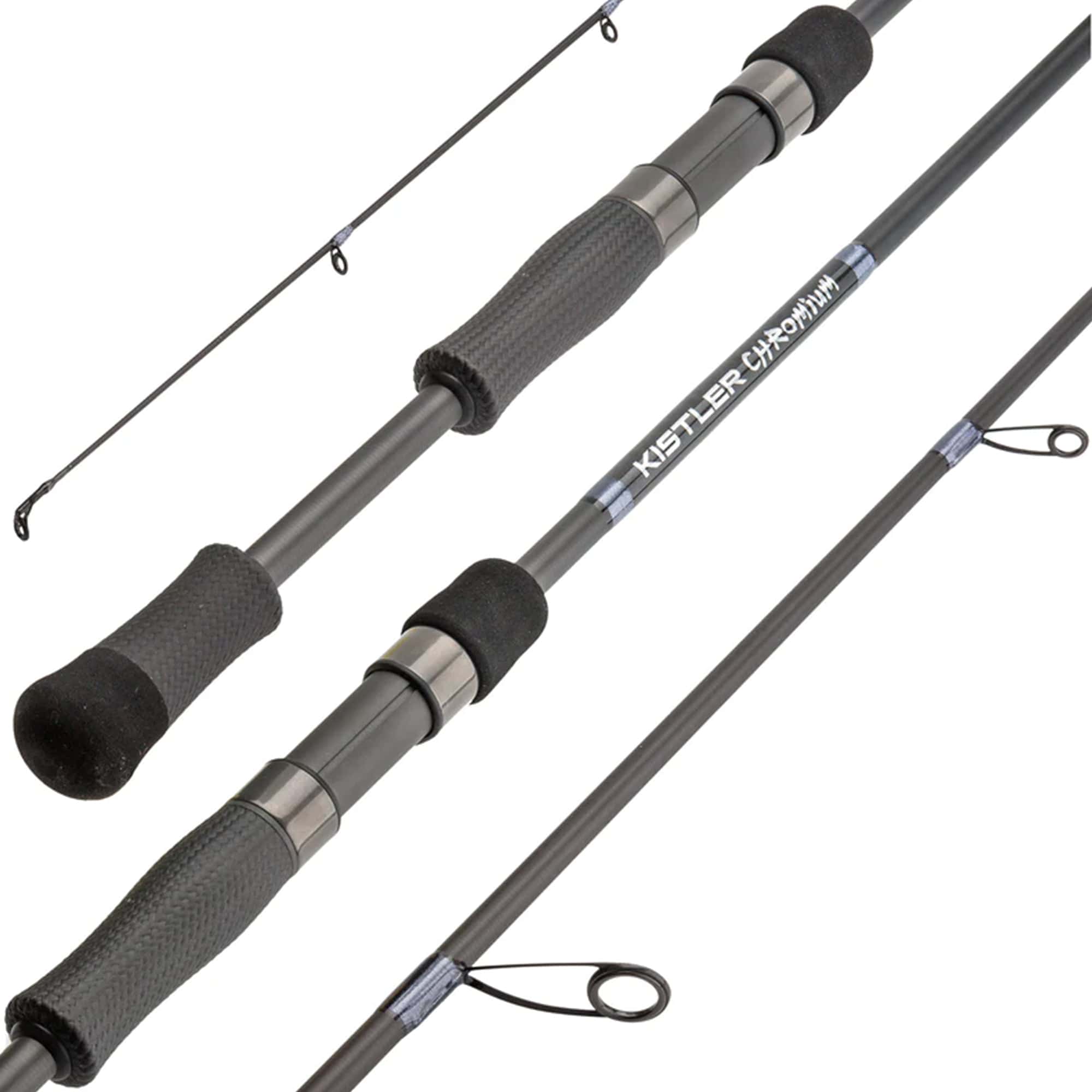Kistler CR-STS-70-LMH Chromium Shakyhead, Tube, Spy Bait Spinning Rods, 7'0
