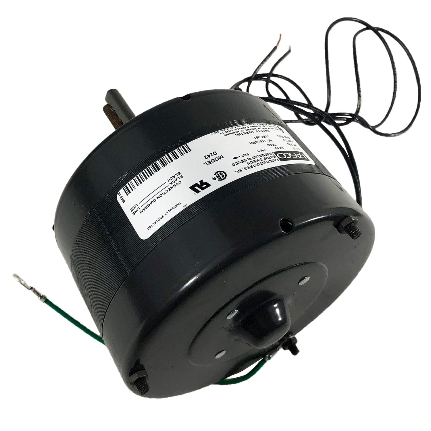 Packard D242 Fasco 1/20 HP 1050rpm 115 Volt Motor