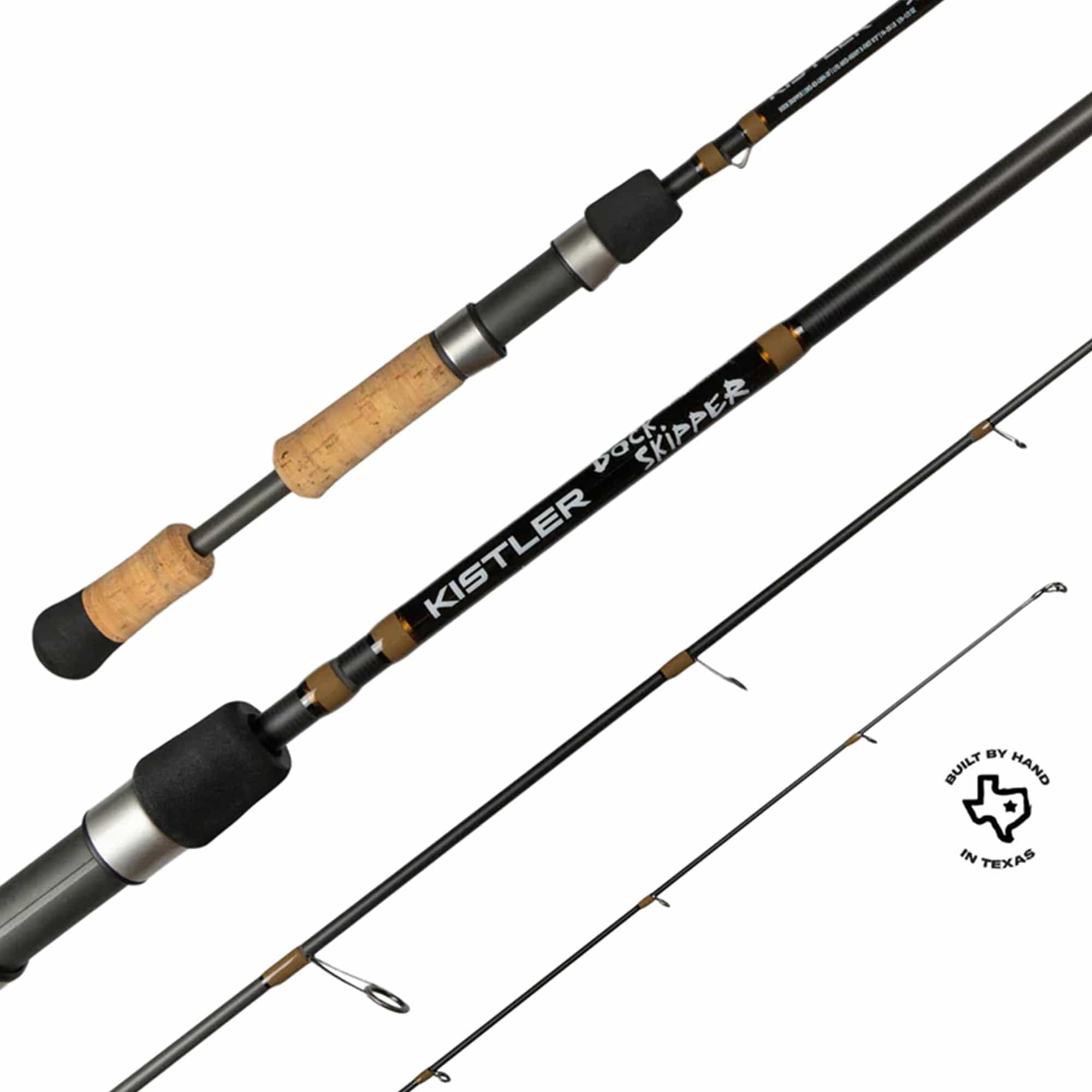 Kistler DKS-63-LMH-XF Chromium Dock Skipper 6’3” Lite Medium Heavy Extra Fast Action Spinning Rod