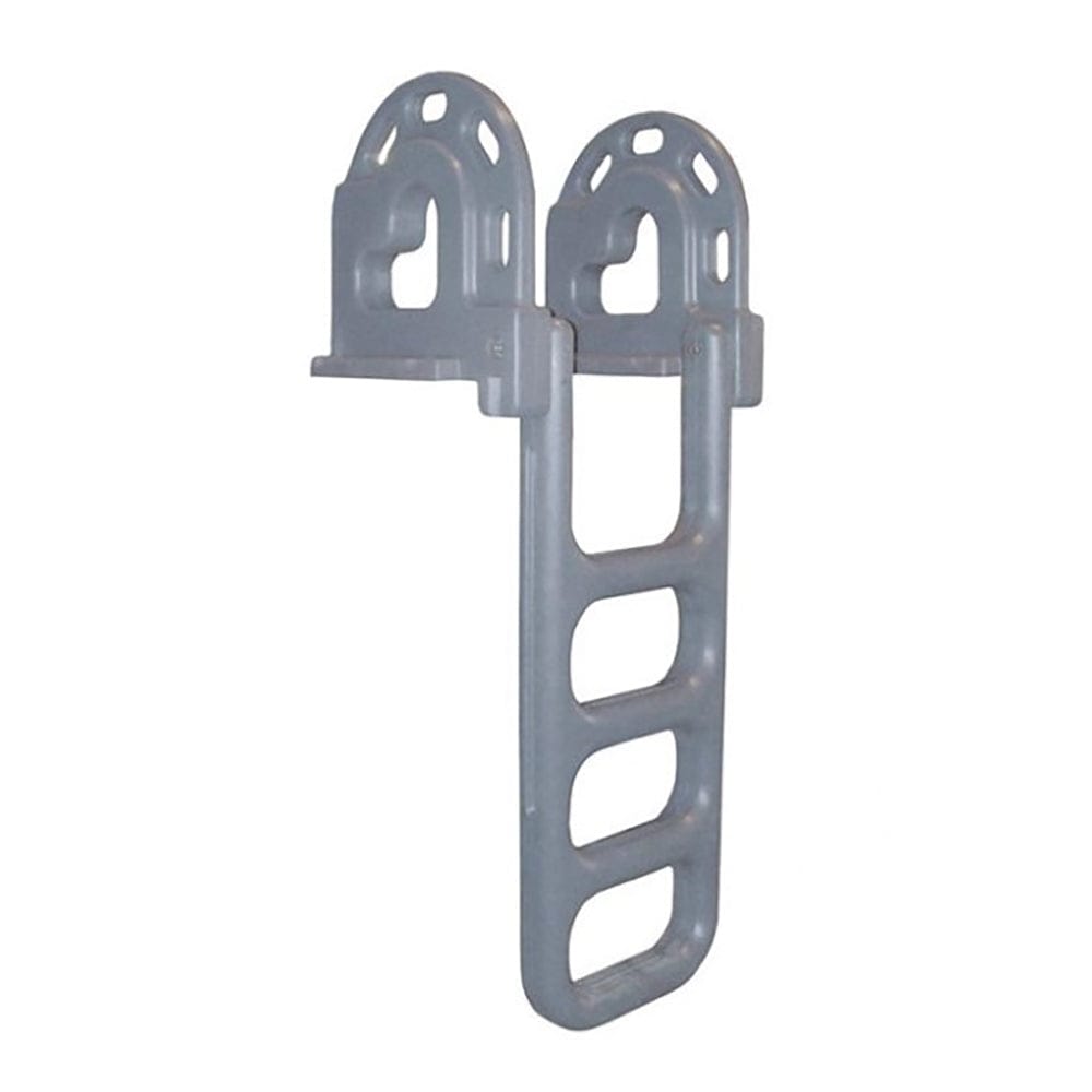Dock Ladder, 4 Step, Flip Up, LLDPE, Sand - Dock Edge DE2164F