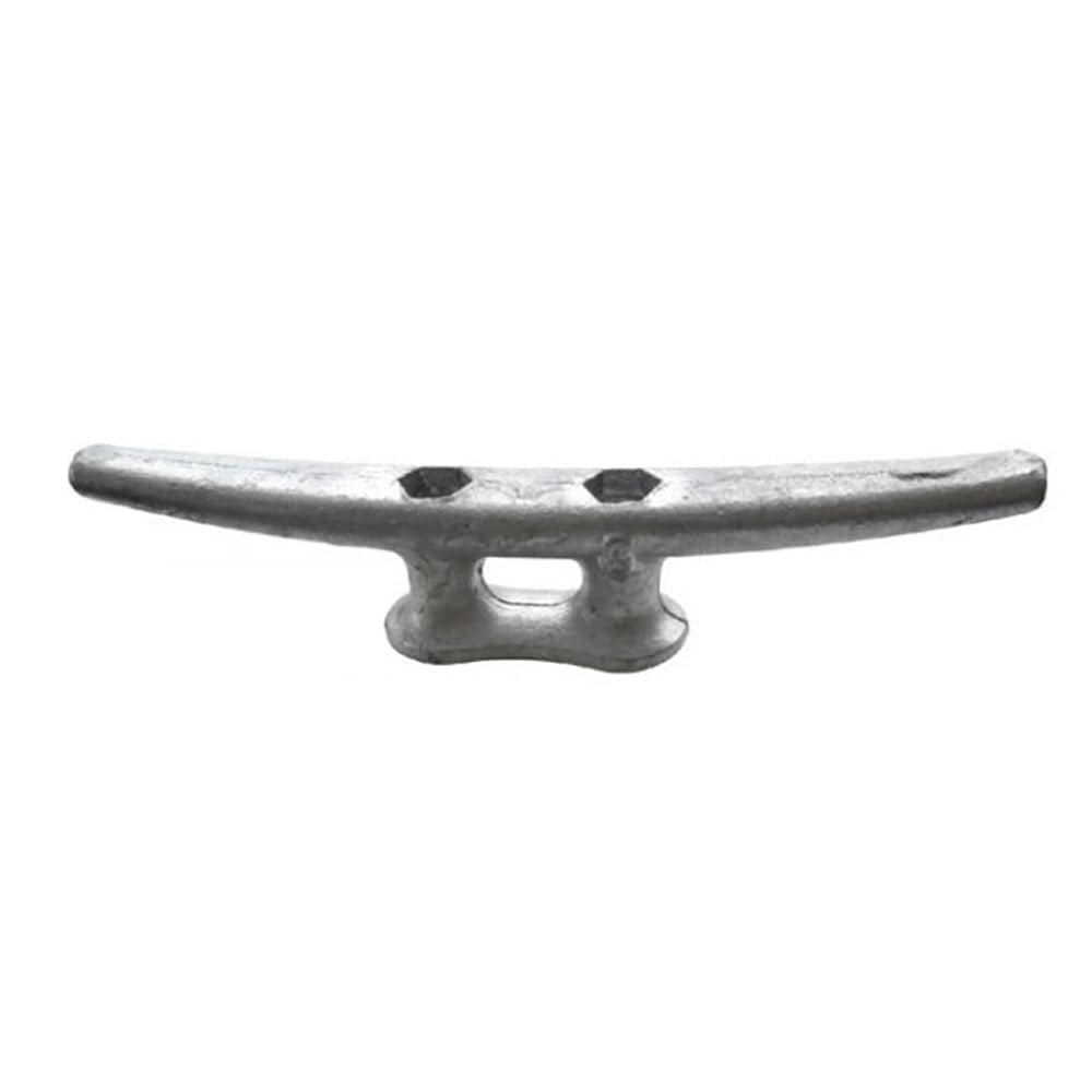 Dock Edge DE2814F 14" Cast Iron Cleat , Galvanized