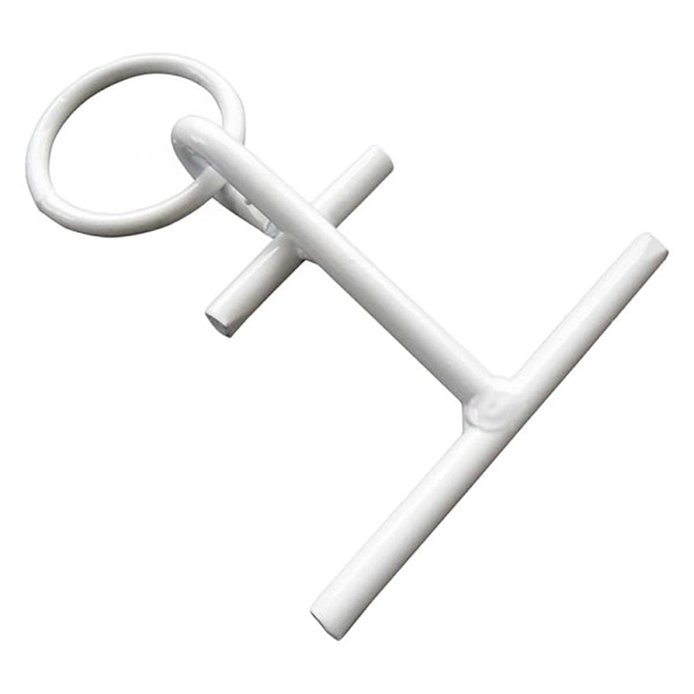 Dock Edge DE91107F Dock Cleat, Tie Up, 6.5", White