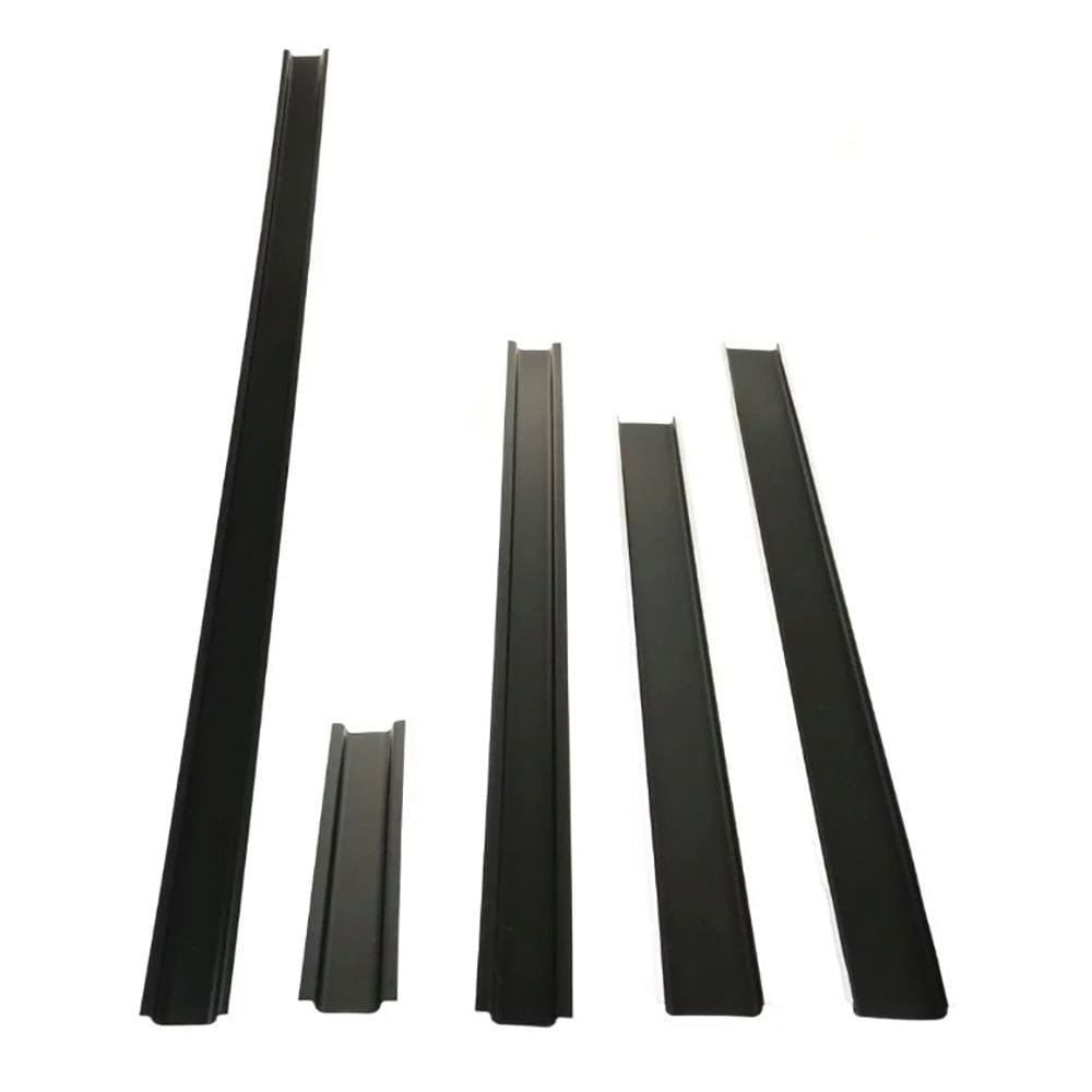 Power Awning Black Replacement Wire Covers - Dometic 3312492.022U