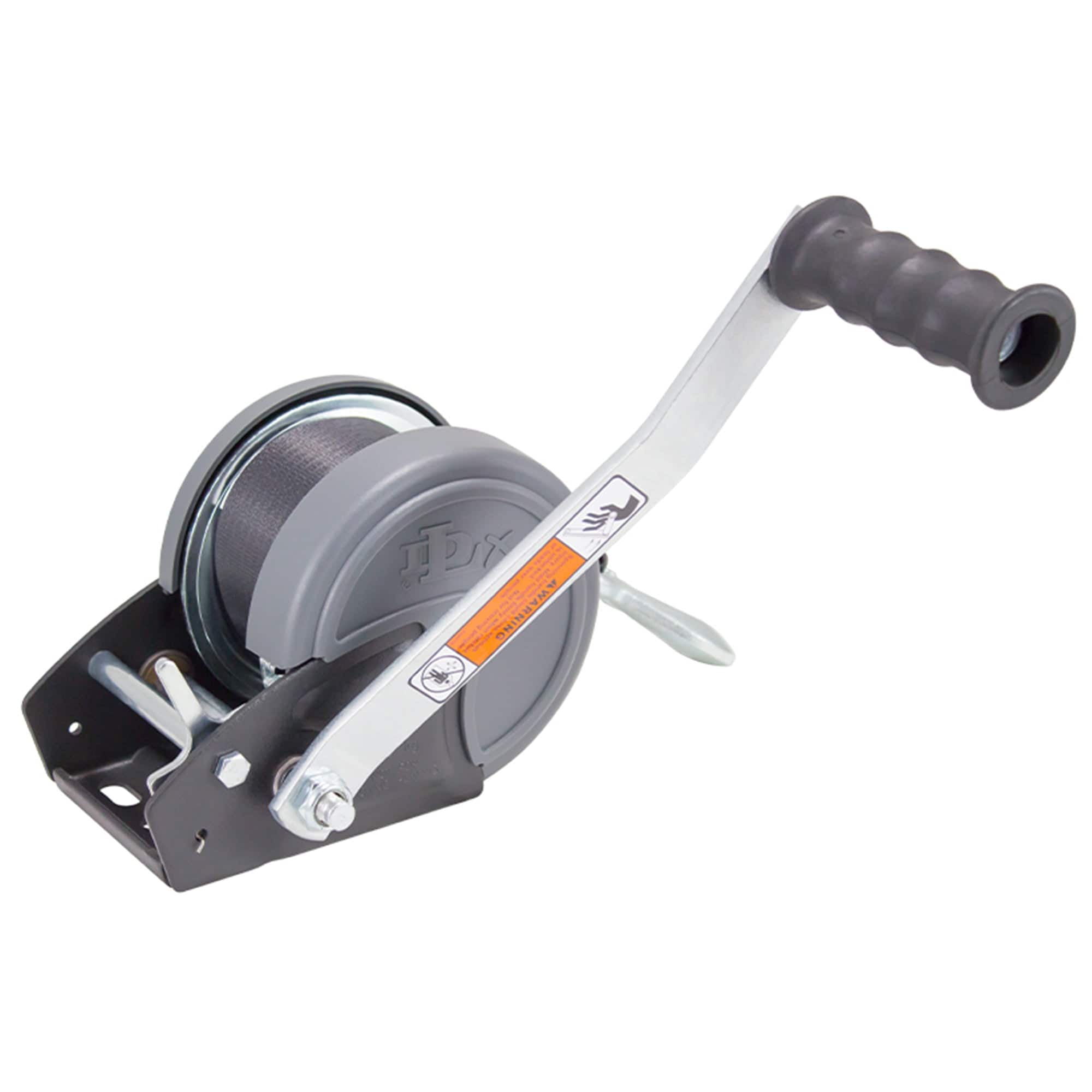 Dutton-Lainson 17021 DLX1500 Trailer Winch W/ 20' Strap - 9.5" Handle, 1500 Lbs.