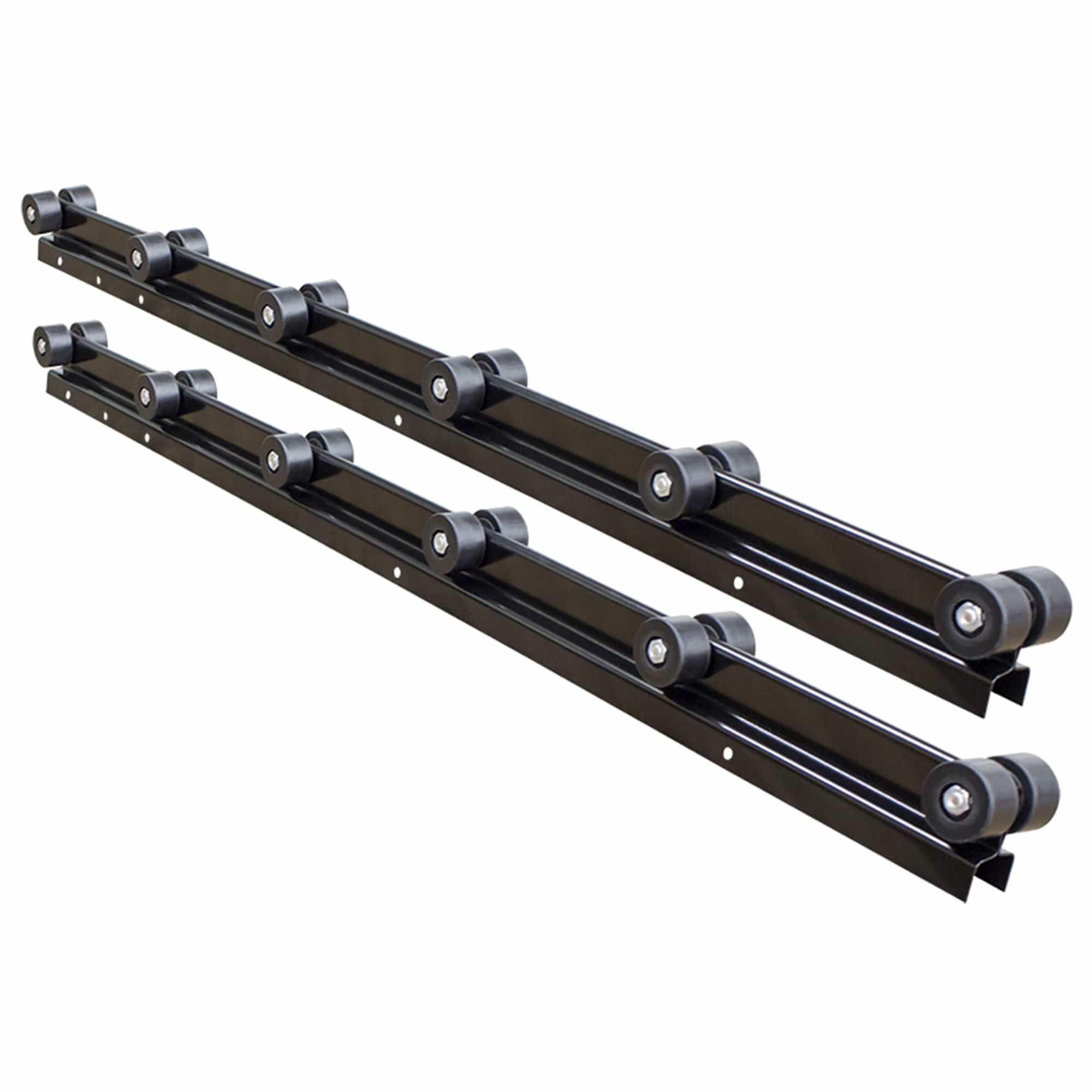 Dutton-Lainson 21755 5 Ft. Deluxe Roller Bunk Pair 6355 - 5' Black Powder Coat
