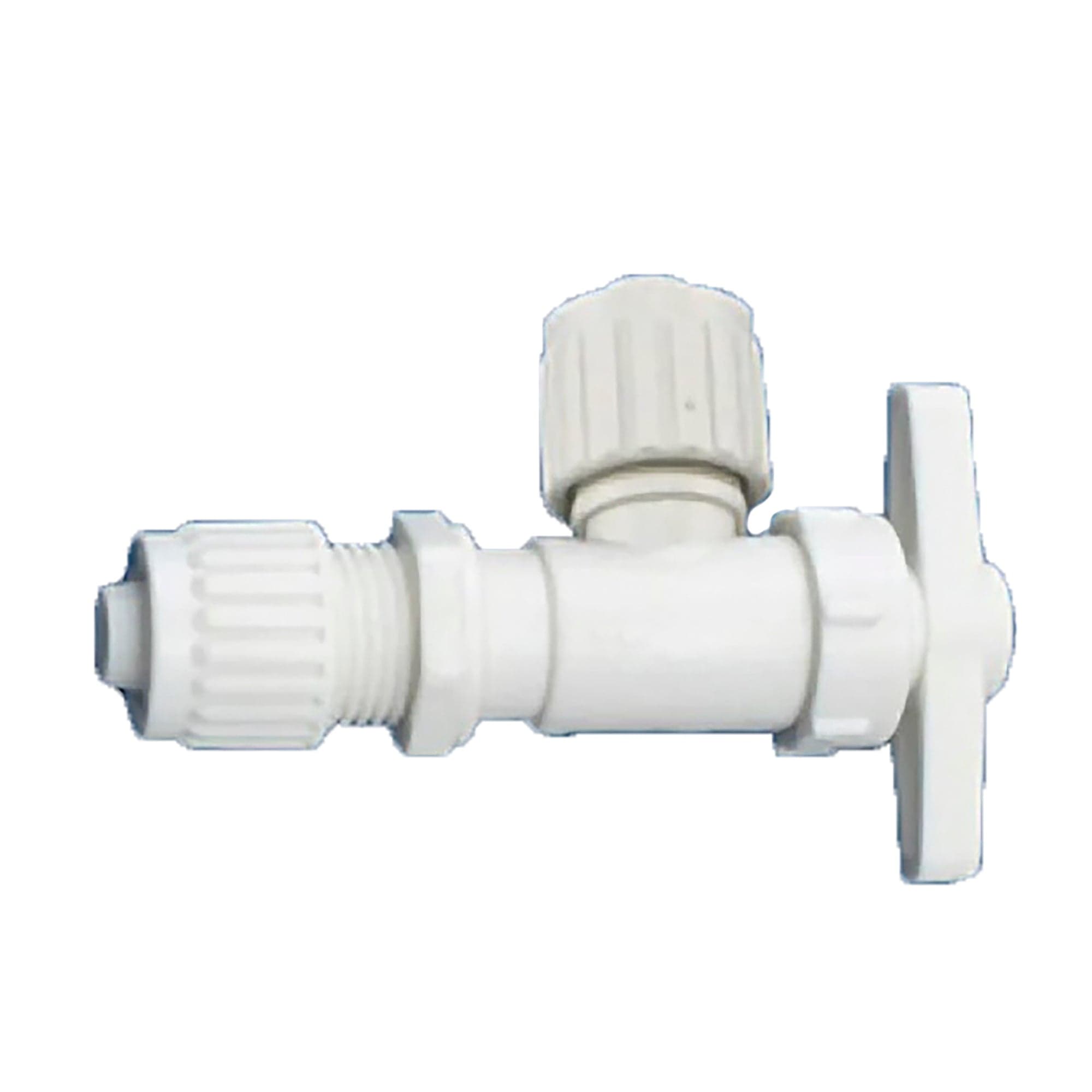 3/8" P x 3/8" PPT Stop Drain Angle Valve - 3/8" Esco 06883