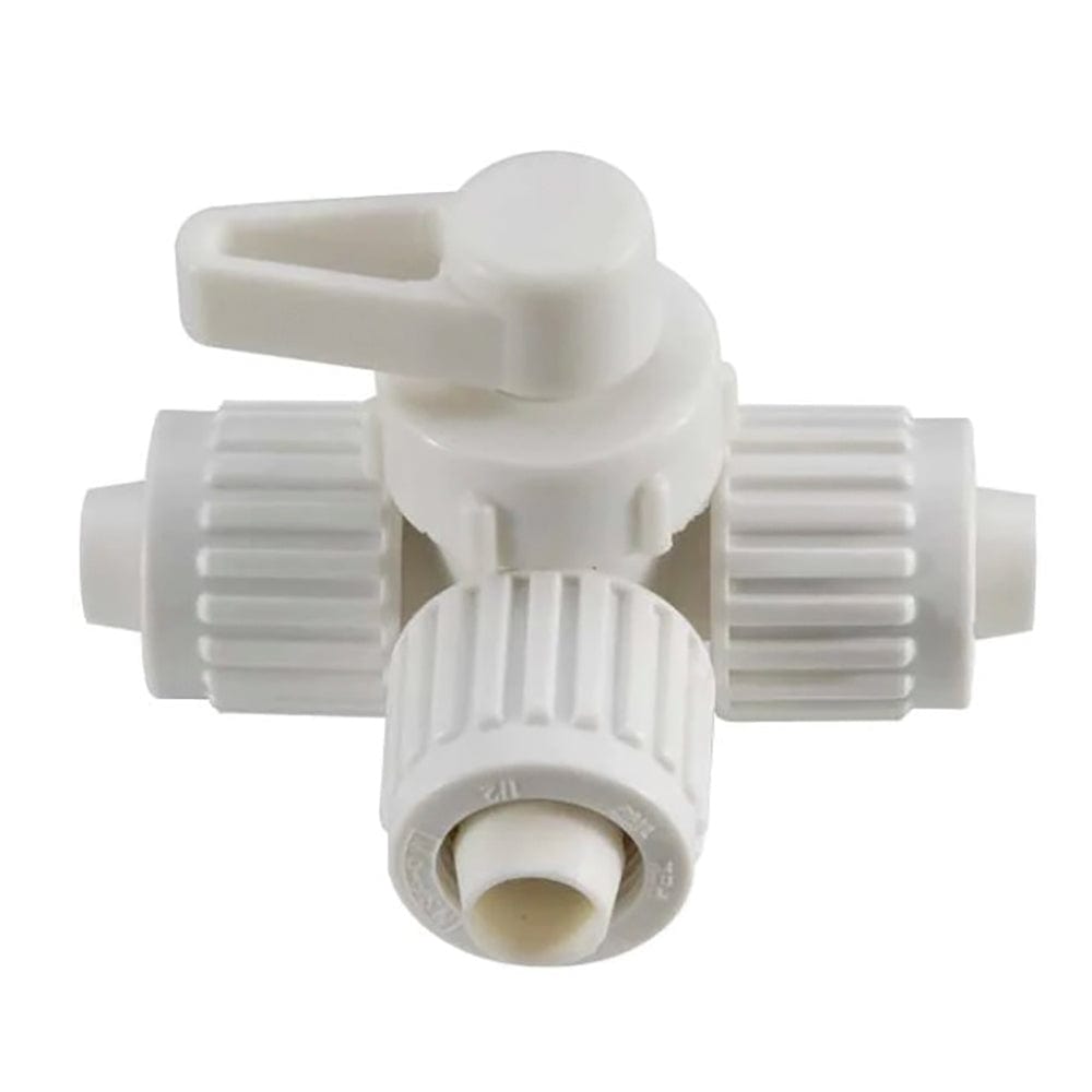 Three Way Valve 1/2" P x 1/2" P x 1/2 P , 180 Degrees - Esco 06914