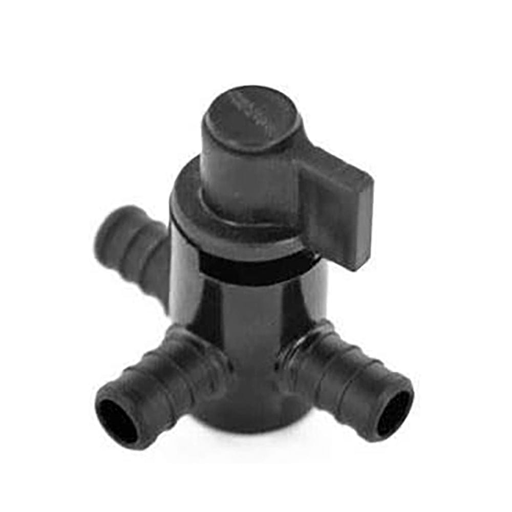1/2" Barbed Three Way Valve - Esco 28910