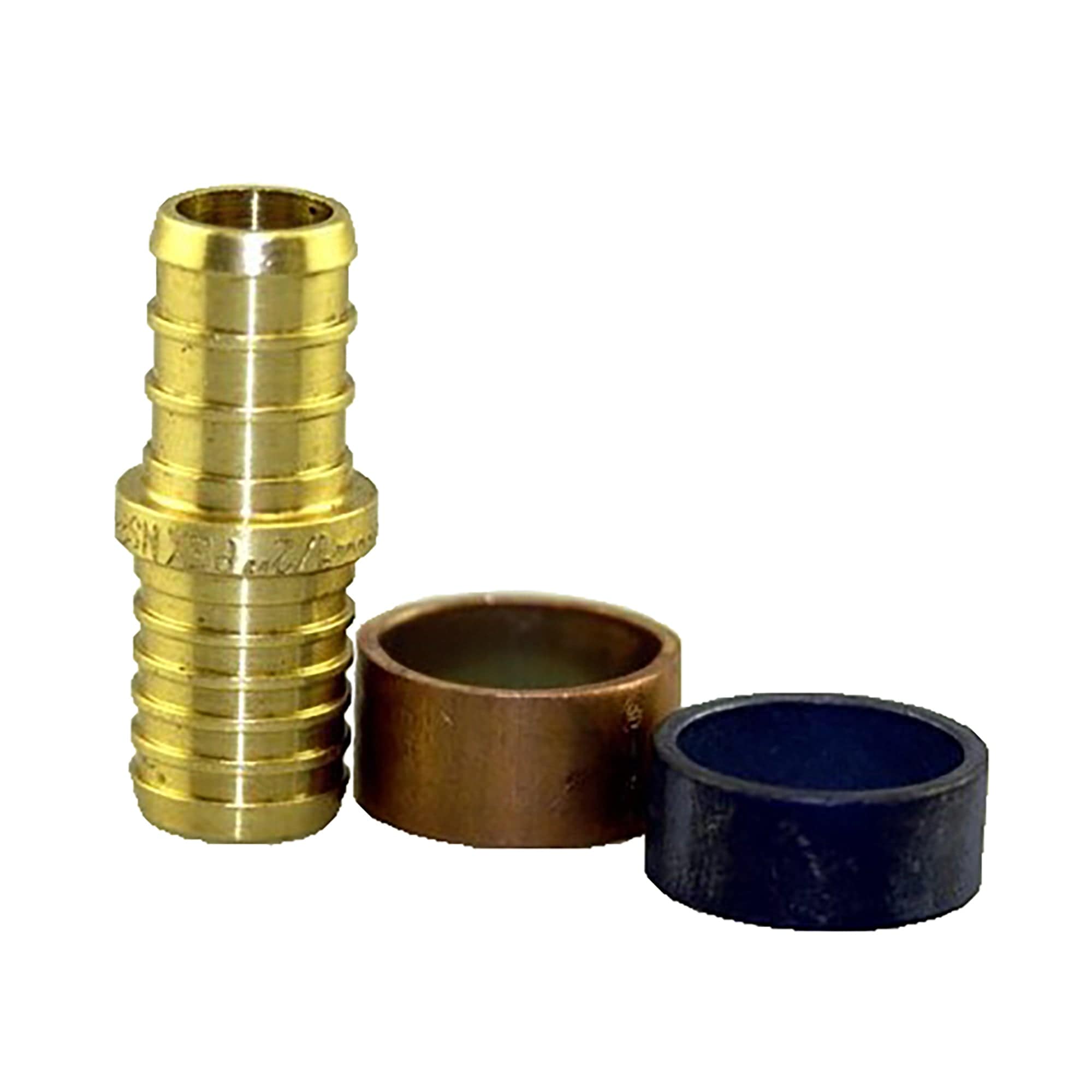 3/4" Pb To Pex Coupler W/ Rings Esco 51251