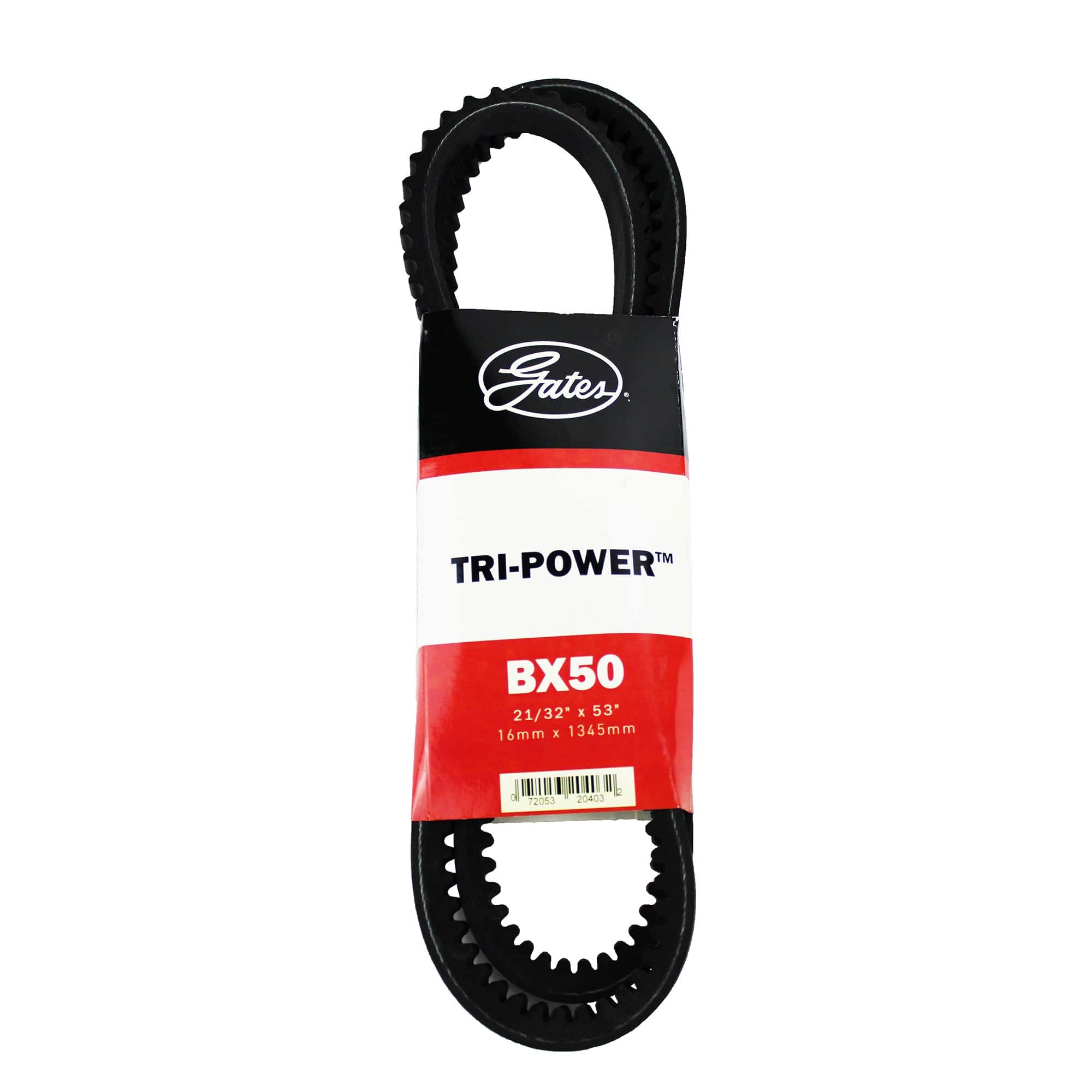 Gates BX50 Tri-Power BX Section V-Belt - 11/16” x 53”
