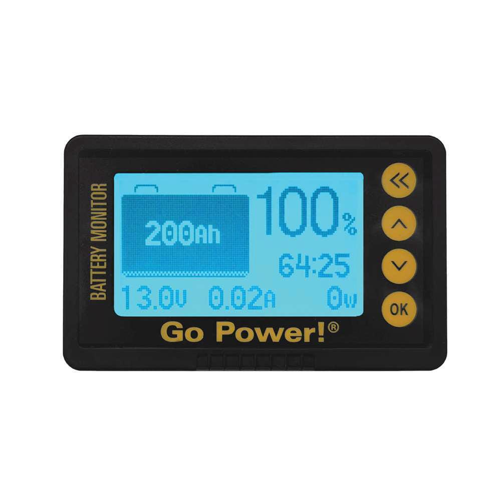 Battery Monitor Kit w / 25' of Cable - Go Power! GP-BMK-25