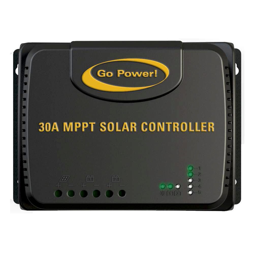 30A MPPT Solar Controller w / RVC - Go Power GP-RVC-30-MPPT
