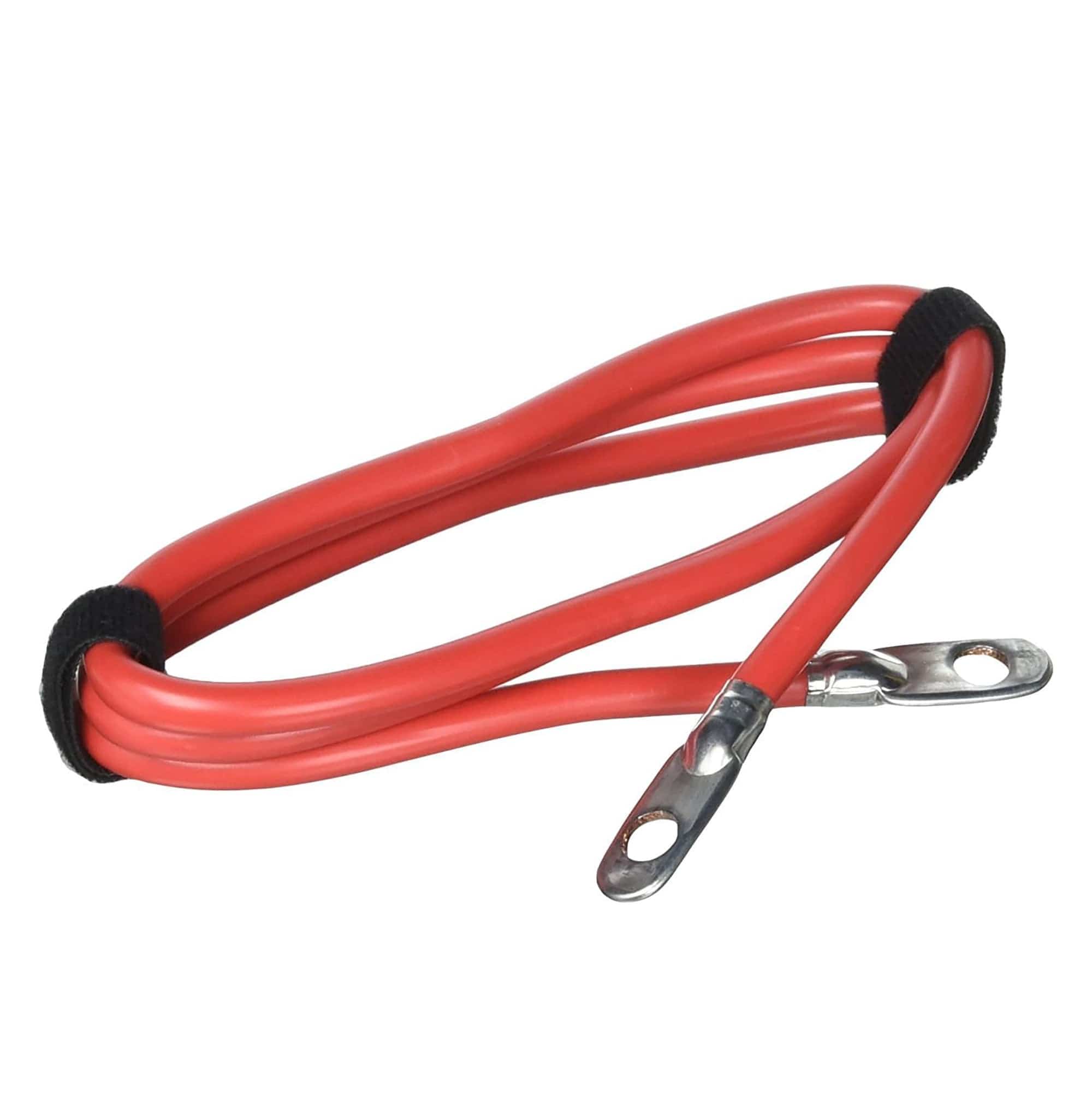 Switch to Starter Battery Cable 4ga 49" Red Deka 00291