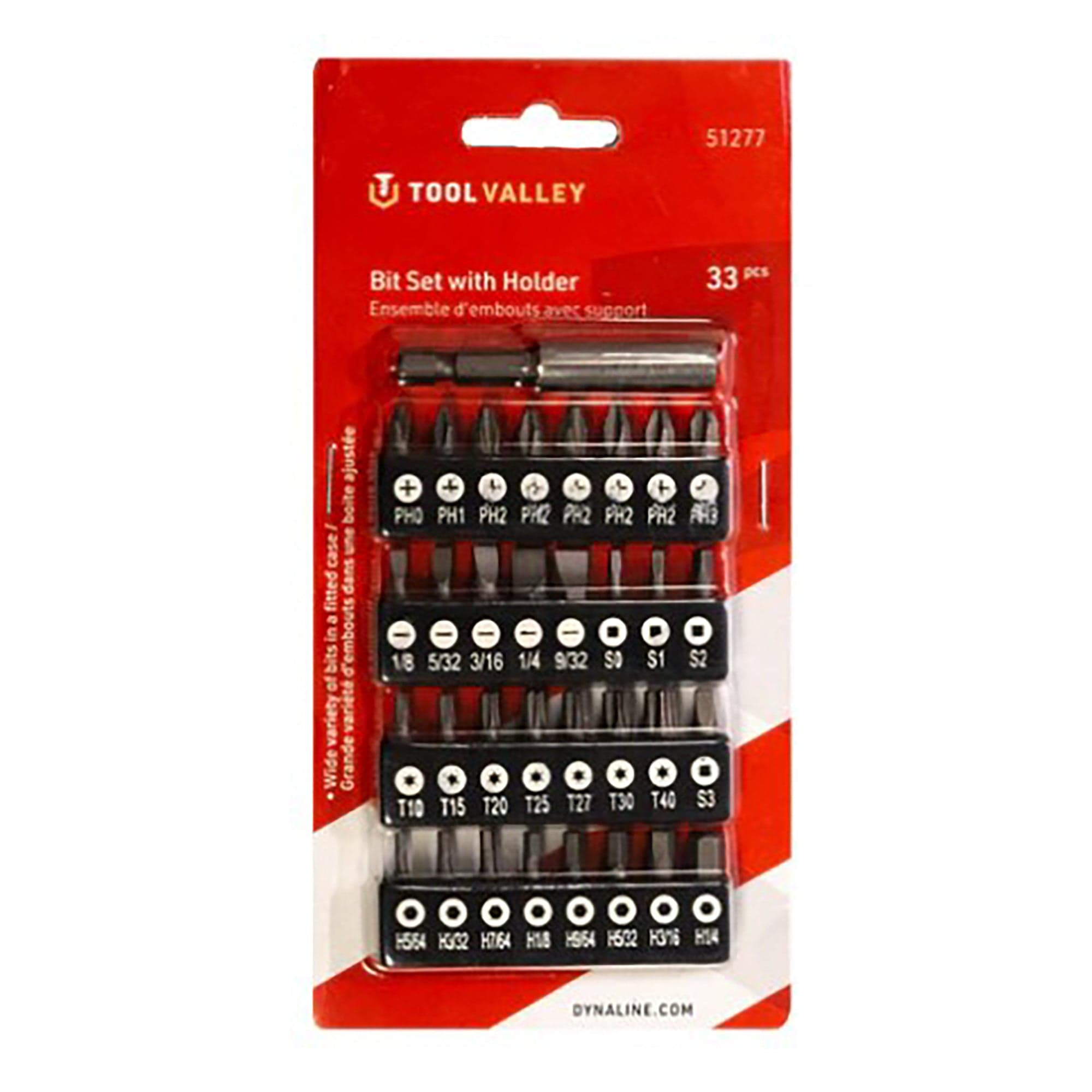 10pc Bit Set Alco Manufacturing 51277