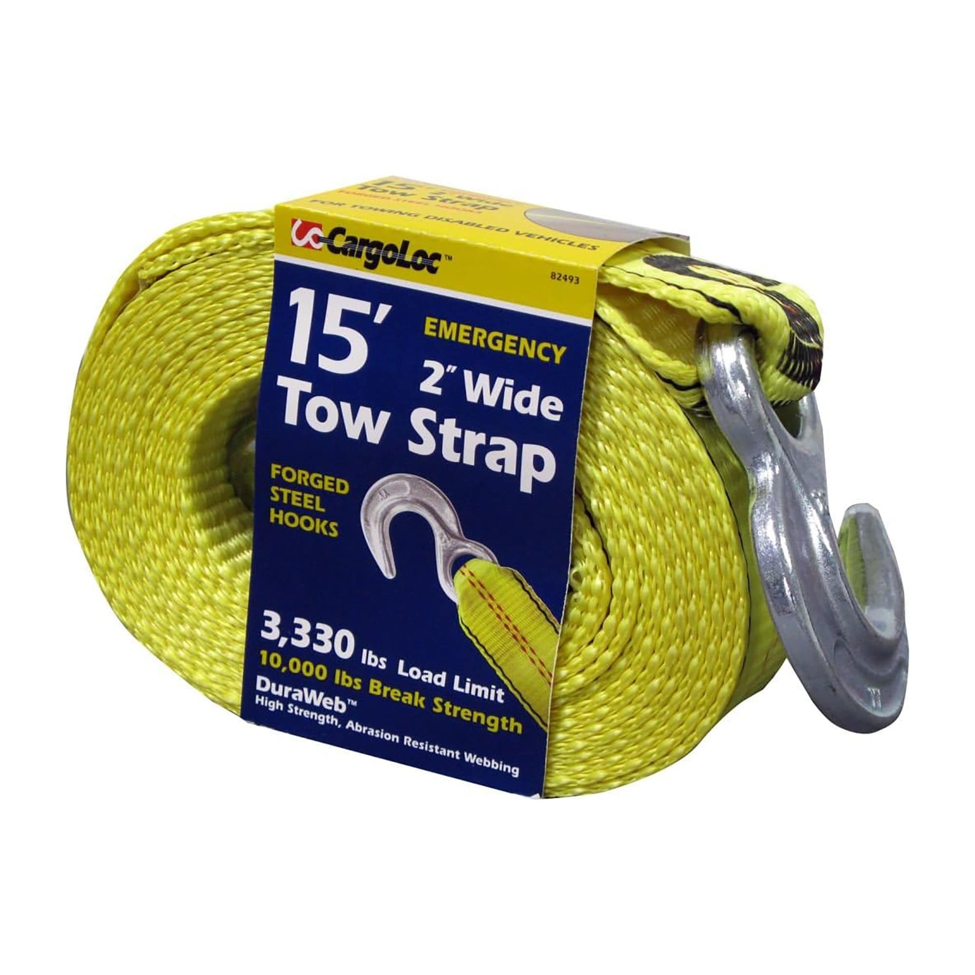 Cargoloc 2" X 15' Tow Strap Cargo Loc 82493