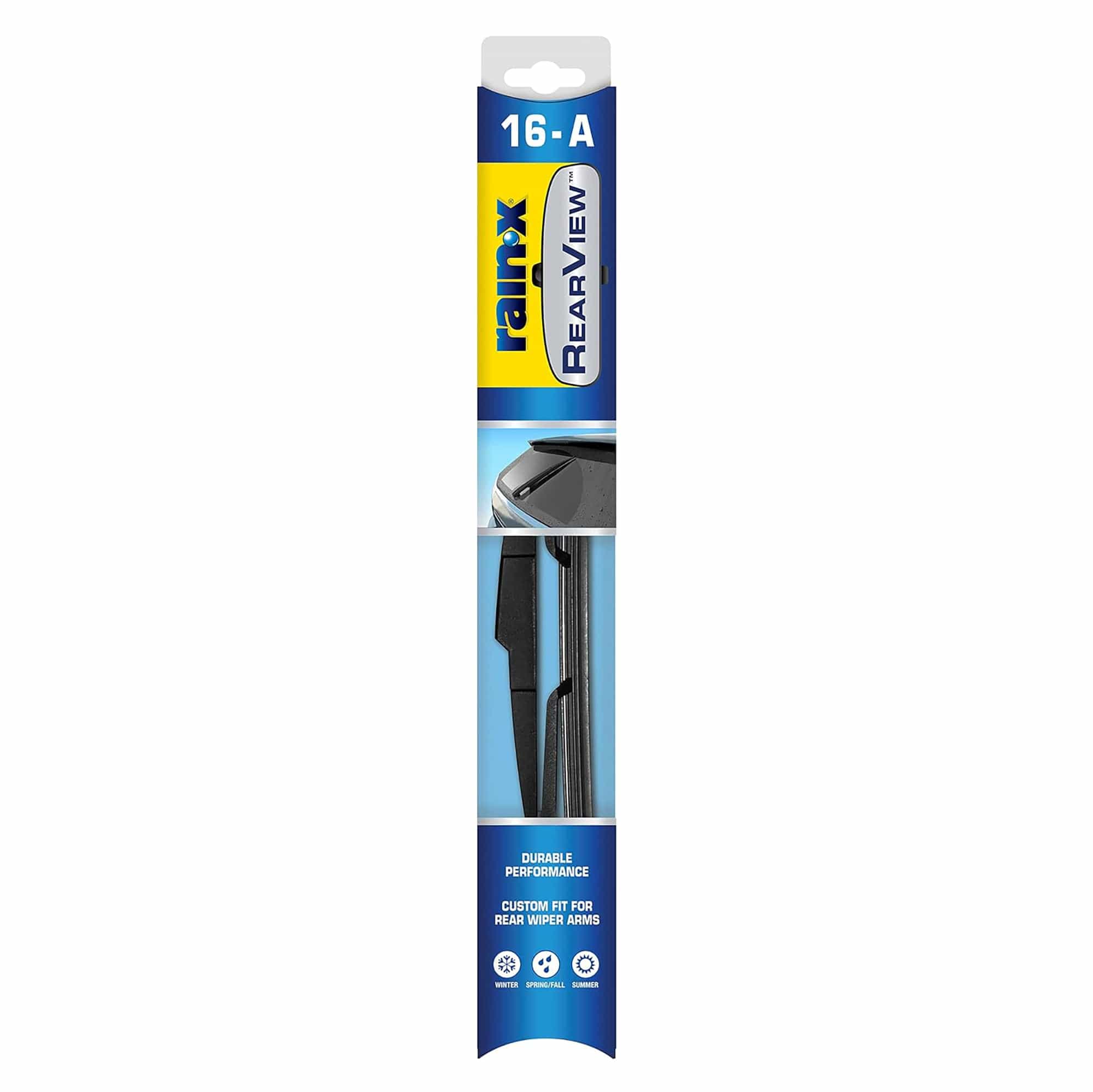 16” A RearView Wiper Blade Rain X 850023 16-A