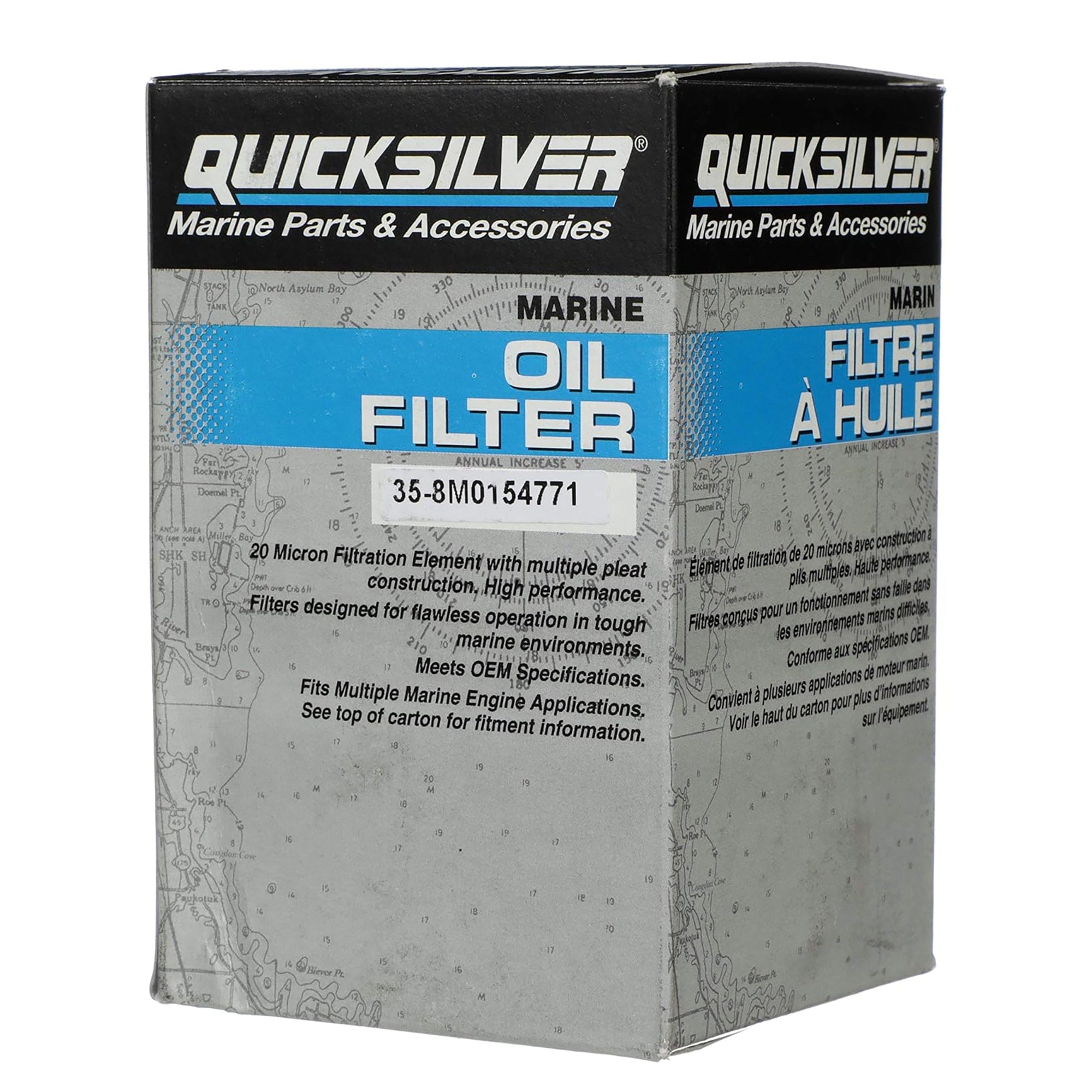 Quik Oil Filter - Yamaha - Quiksilver 8M0154771