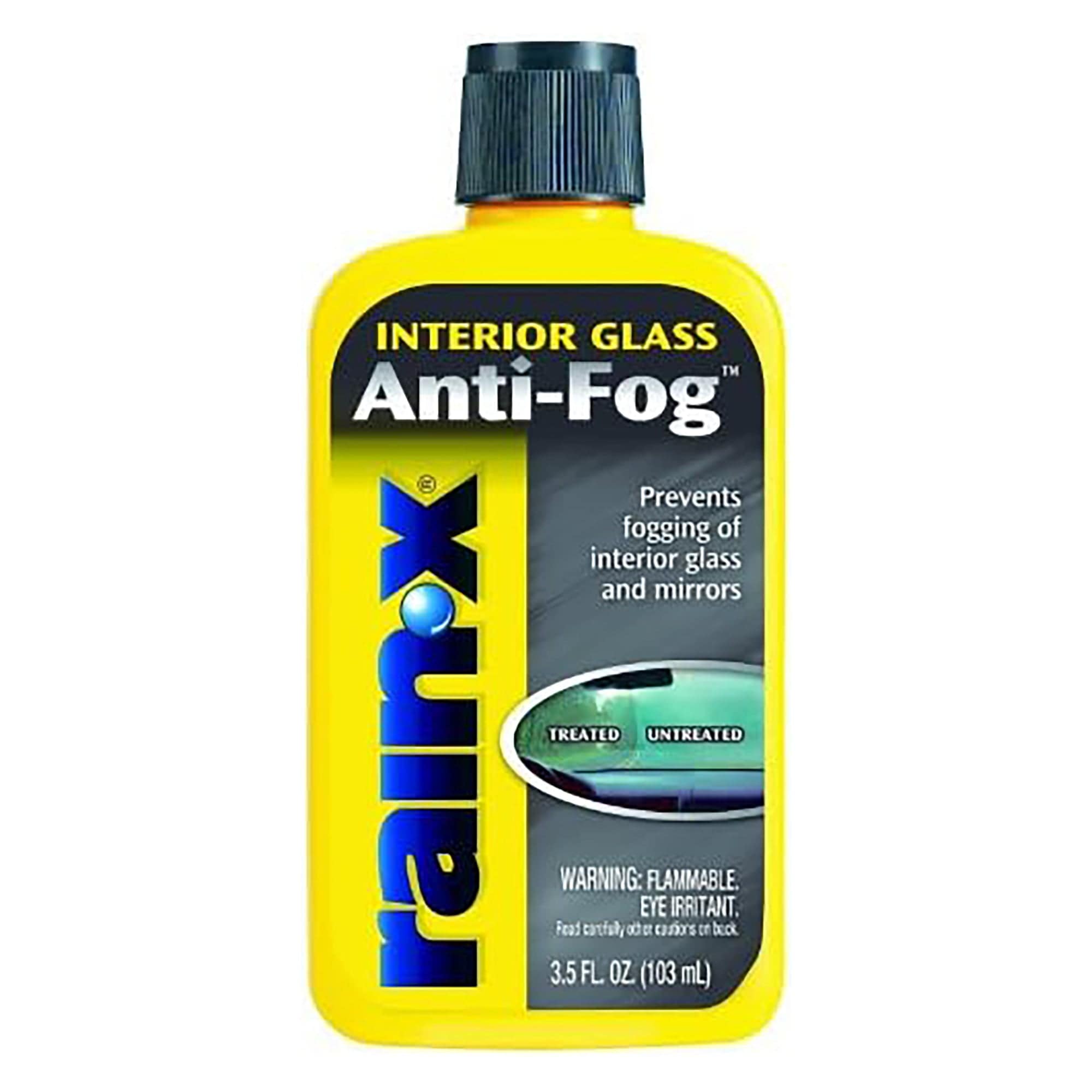 Interior Glass Anti-Fog Windshield Treatment 3.5 Oz. Rain X AF21106D