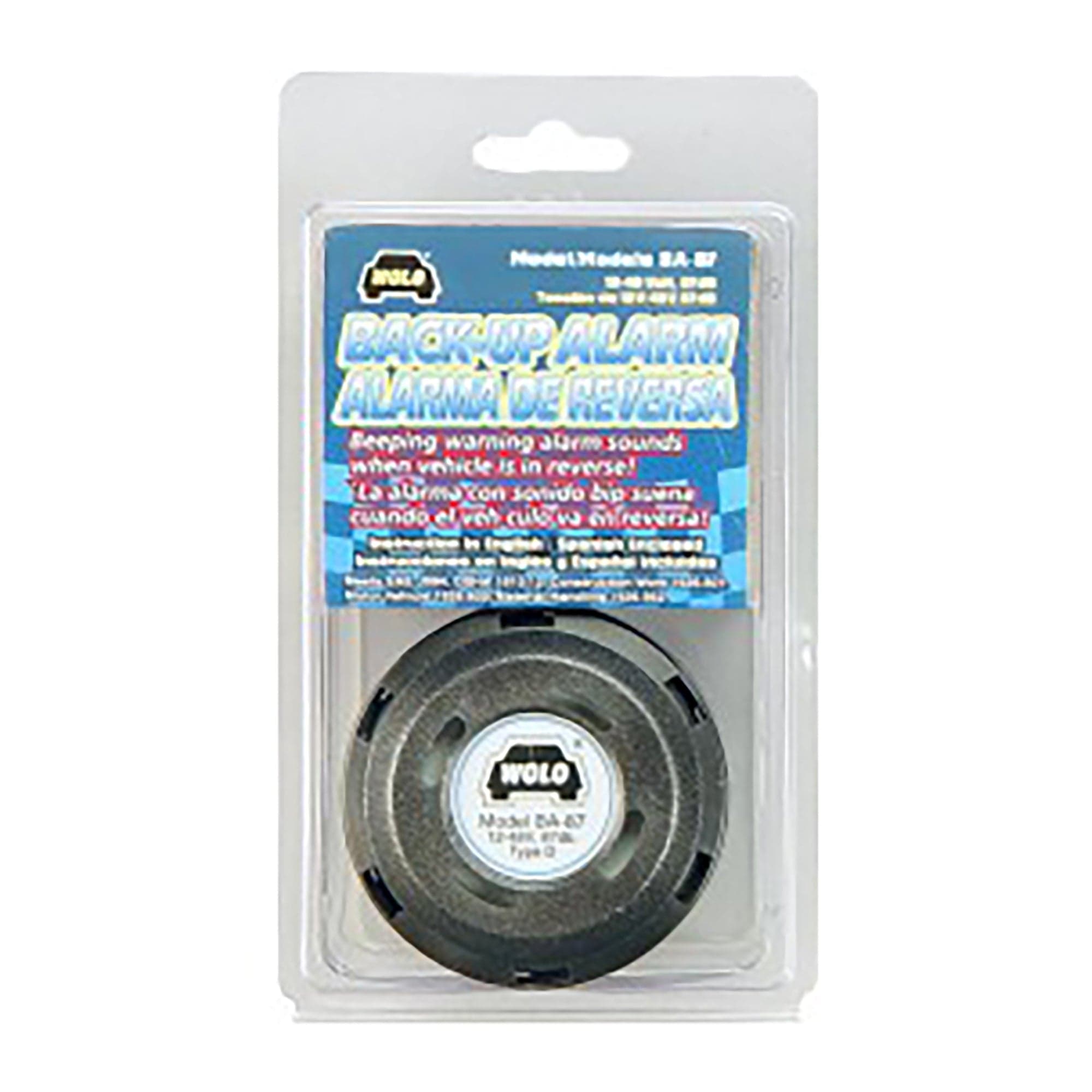 Heavy Duty Backup Alarm 87 Db 12-48v Wolo BA-87