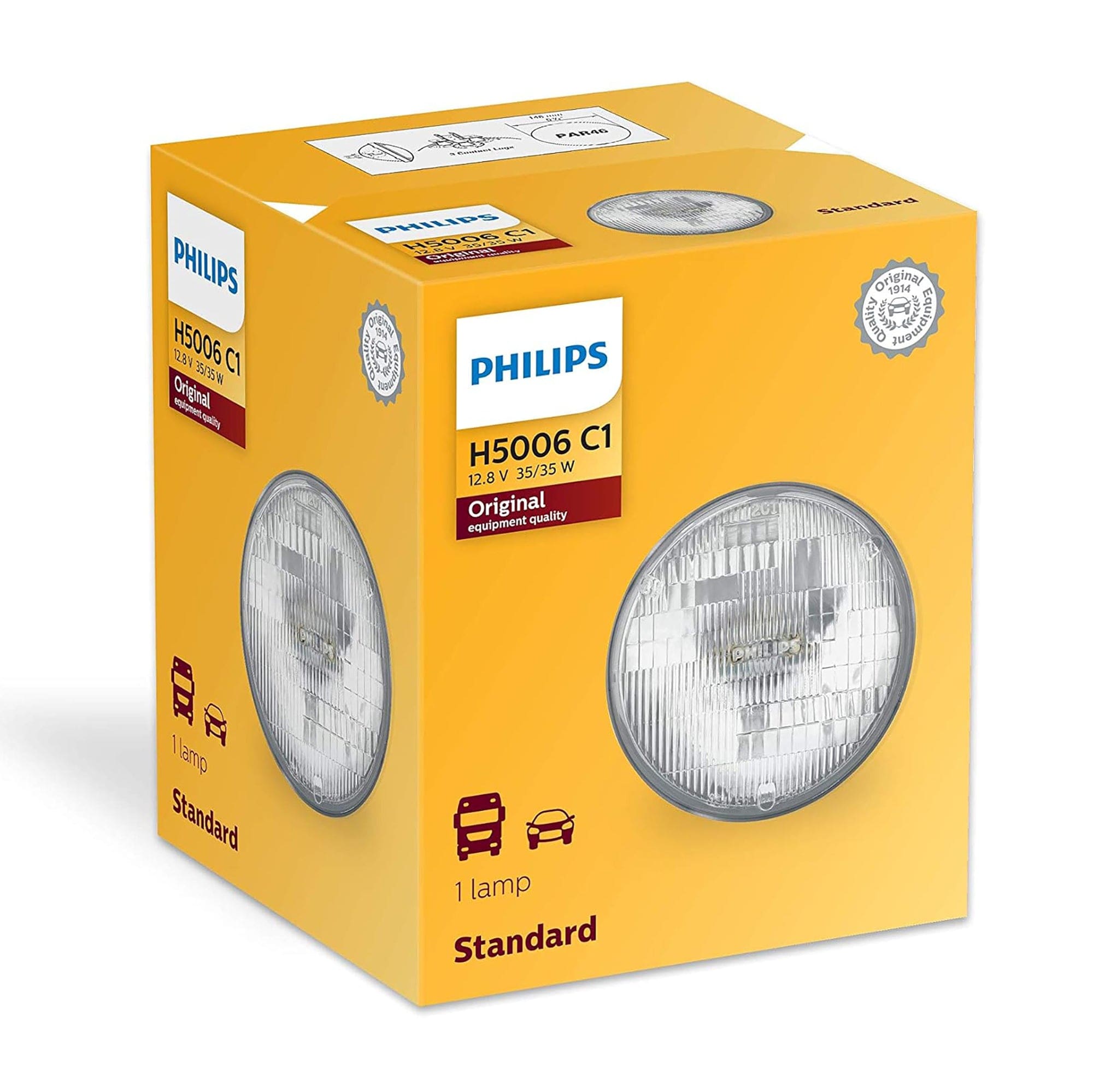 Halogen Sealed Low Beam Philips Lighting H5006C1