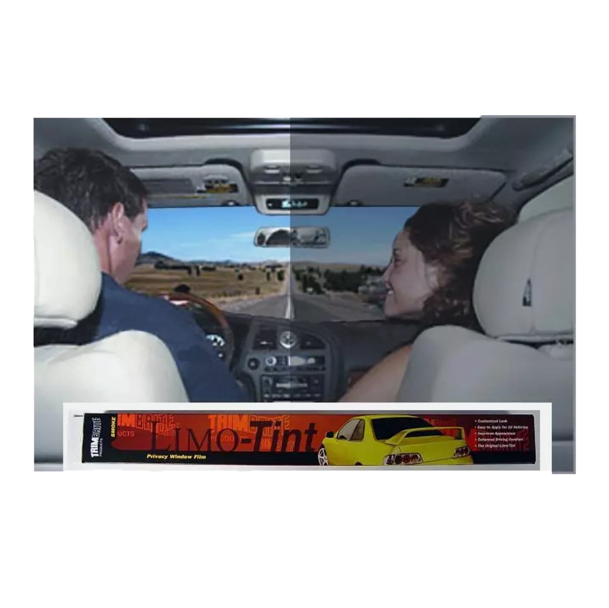 Trimbrite Lt Smoke Tint 35% 20"X10' Trimbrite T1754