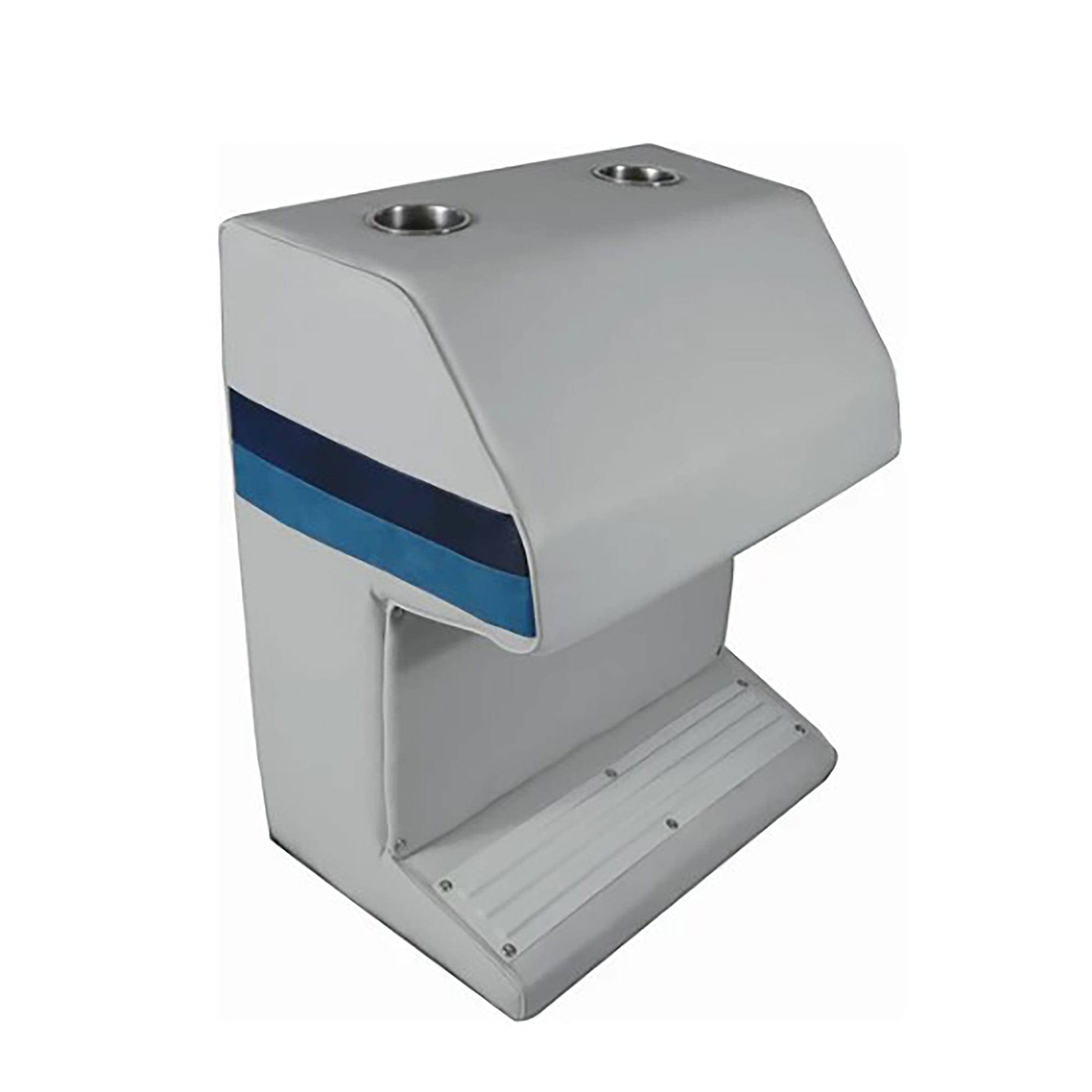 Horizon Mfg. Premium Series Pontoon Captain, Steering Stand Gray/Navy/Blue 3005-ABDK