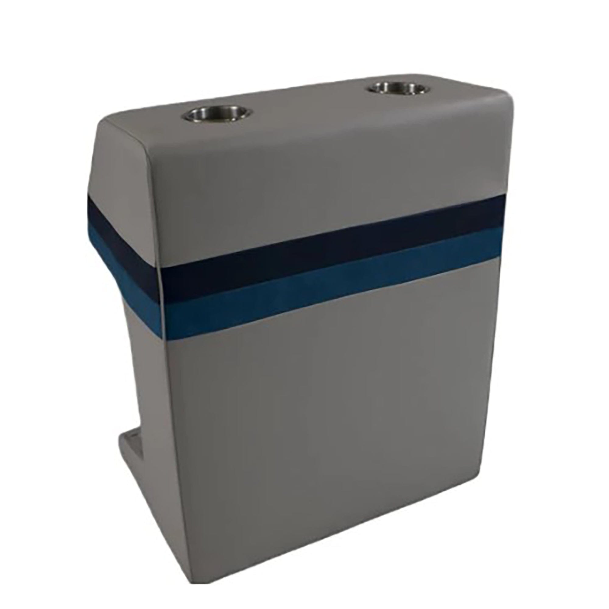 Horizon Mfg. Premium Series Pontoon Captain, Steering Stand Gray/Navy/Blue 3005-ABDK