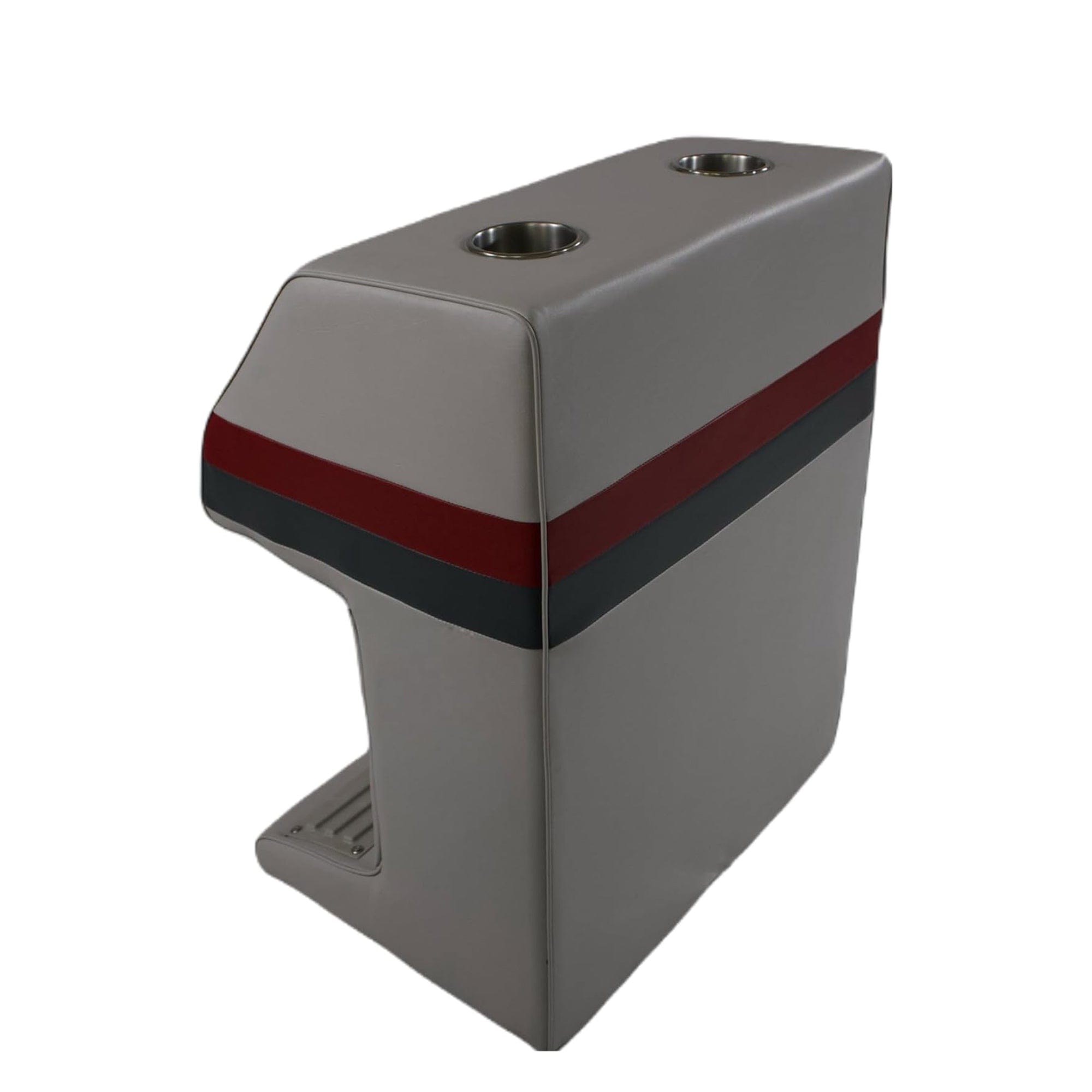 Horizon Mfg. Premium Series Pontoon Captain, Steering Stand Gray/Red/Charcoal 3005-ABEC