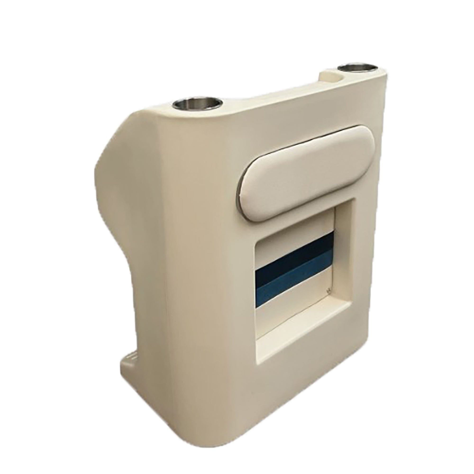 Horizon Mfg. Premium Series Steering Console, Helm White/Navy/Blue 3023-AADK