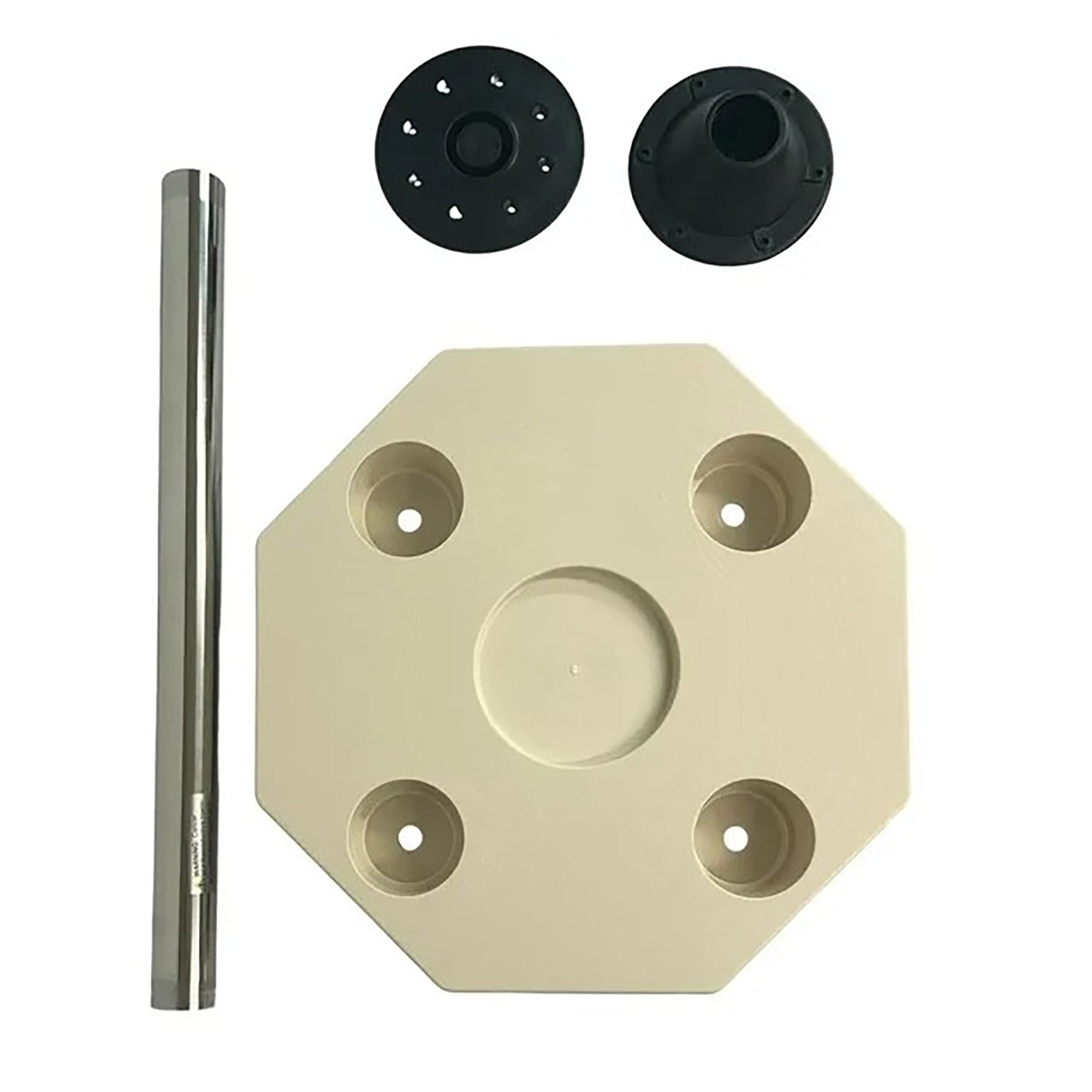 Horizon Mfg. Octagonal Pontoon Table 4001-RFM includes 2 mountings 4001-RFM